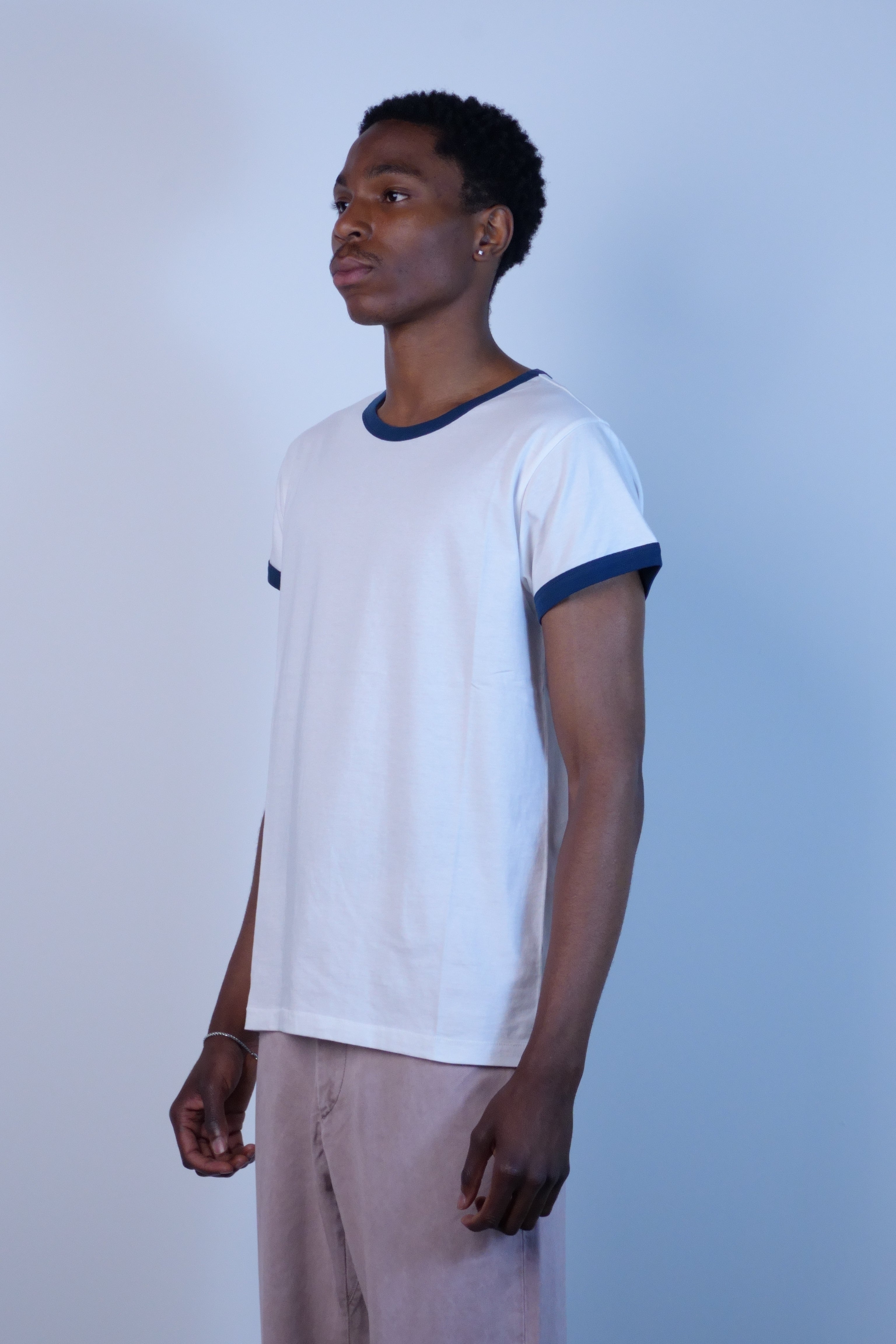 Tubular Ringer T-Shirt Navy