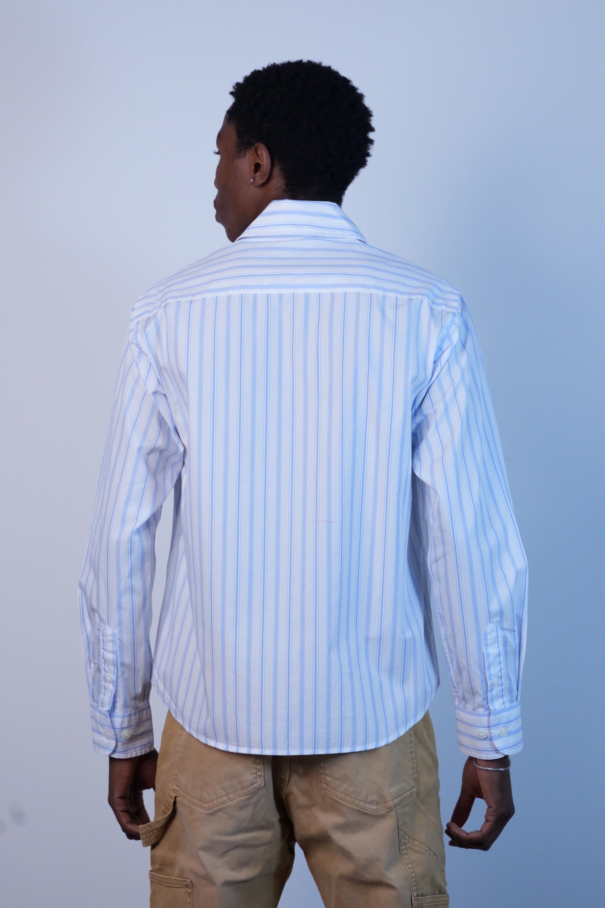 Berg Stripe LS White