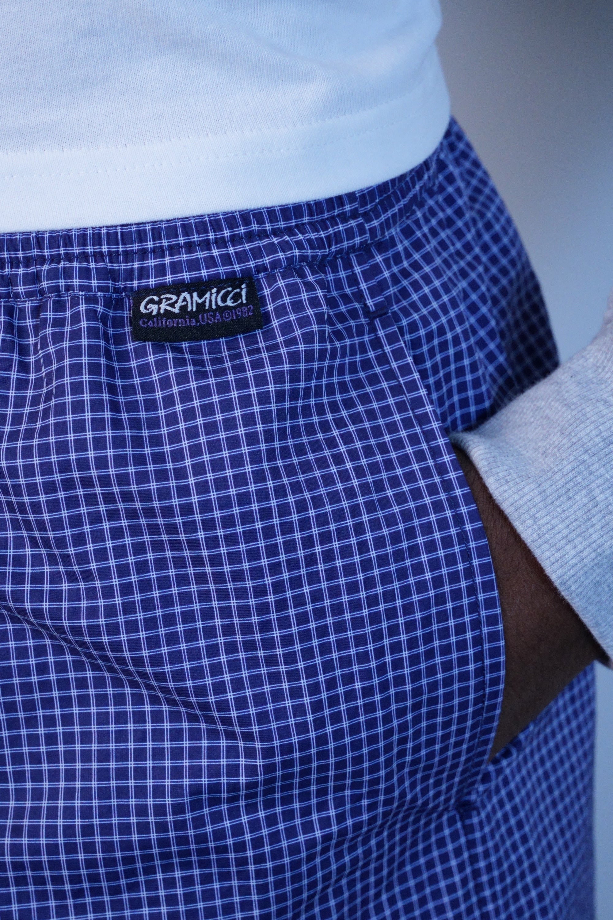 Grid Swim Short Navy