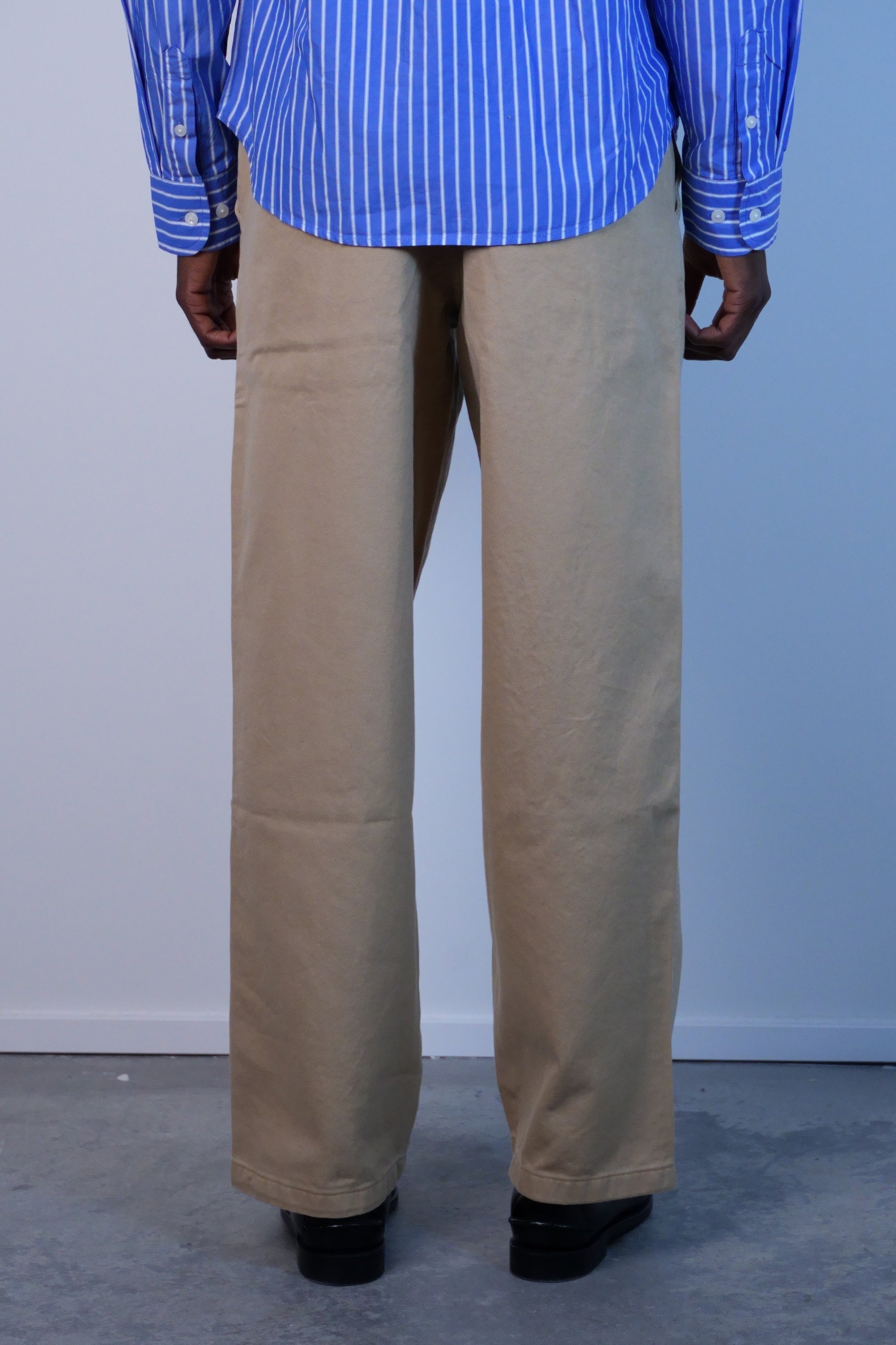 Wide Twill Pant Tan