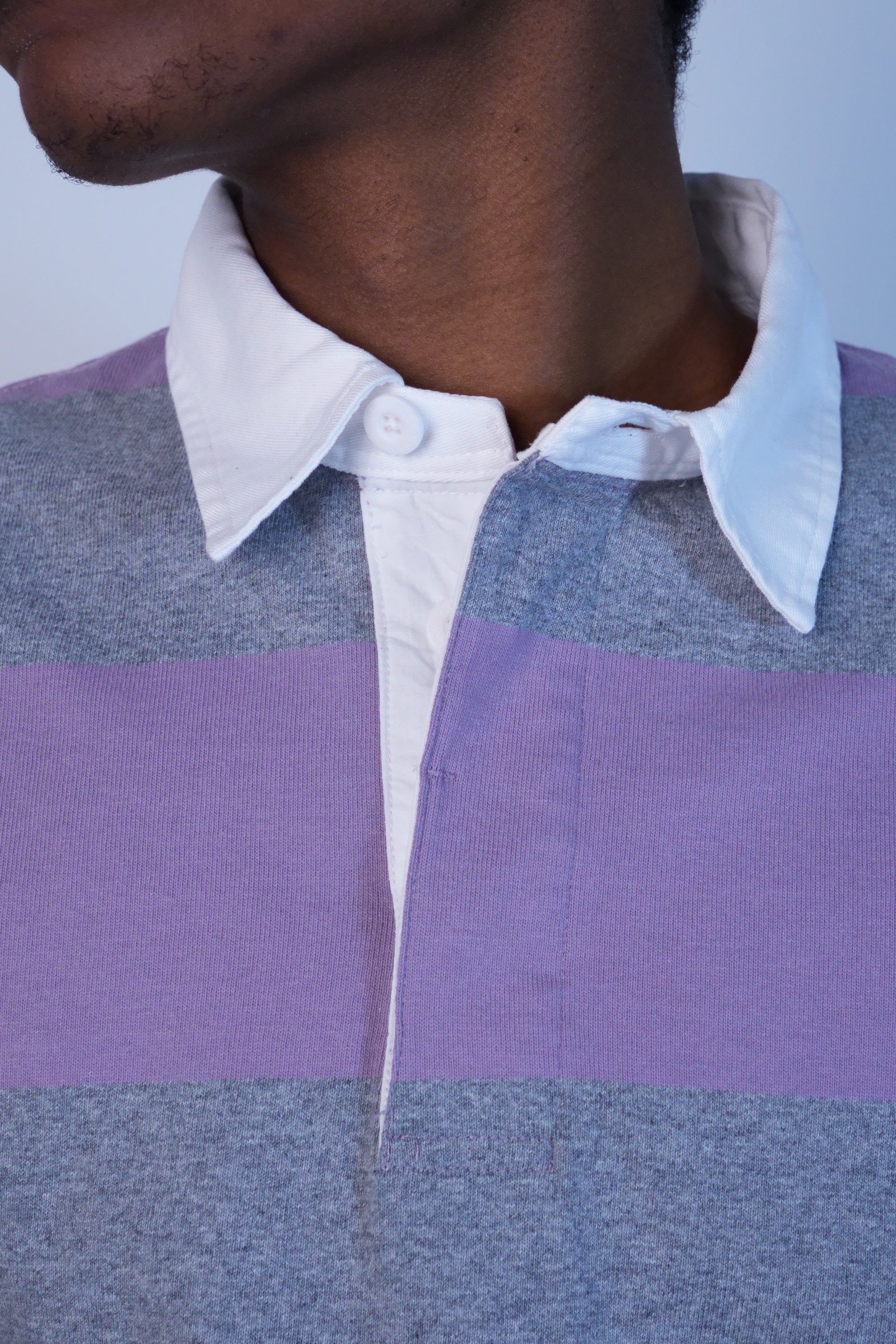 Langdon Rugby Shirt Heather Purple