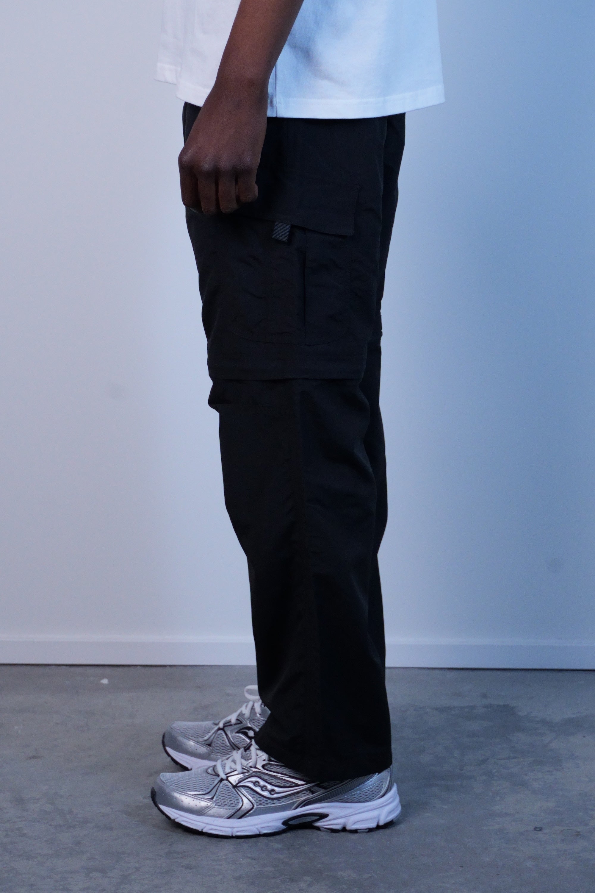 Convertible Cargo Pant Black