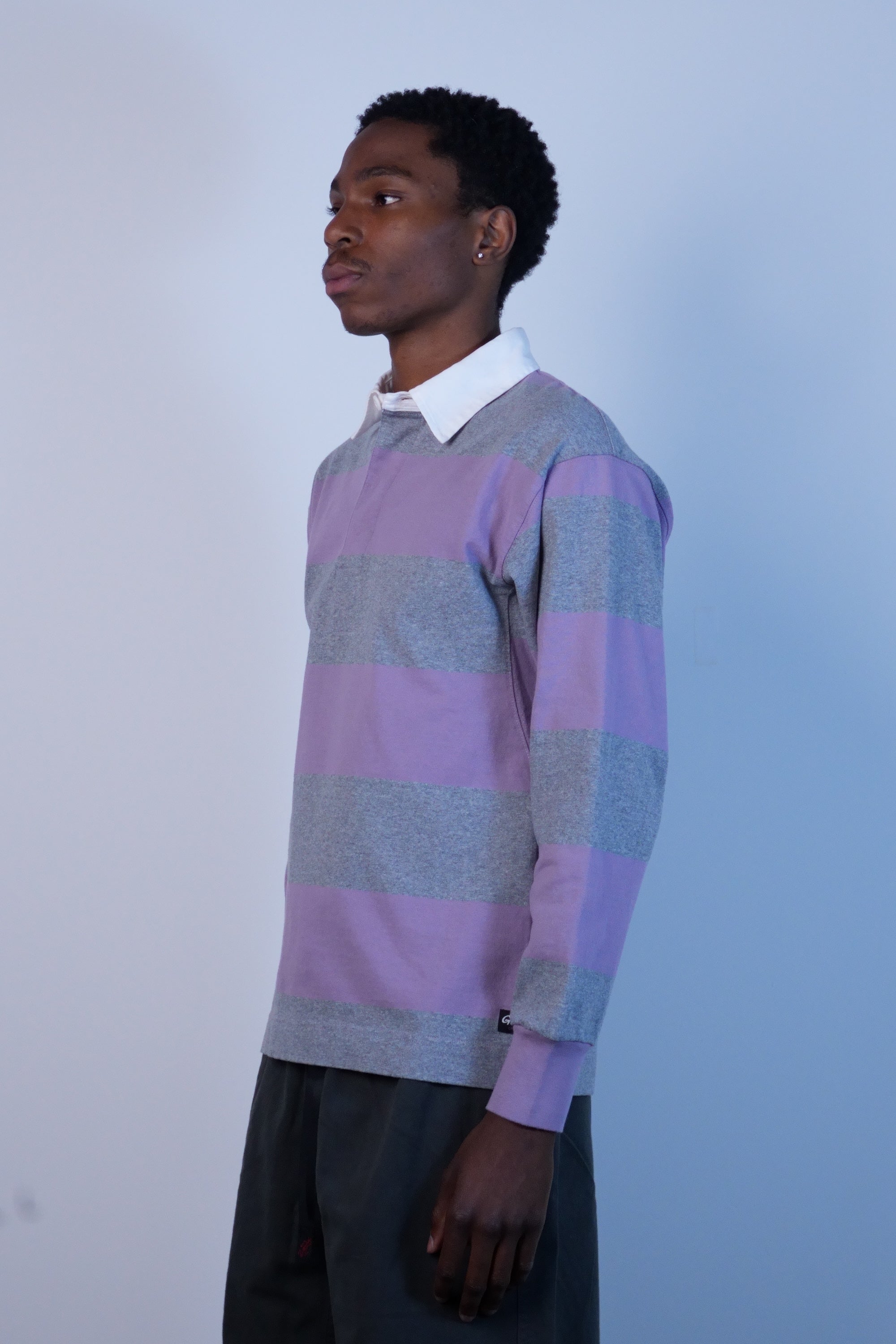Langdon Rugby Shirt Heather Purple