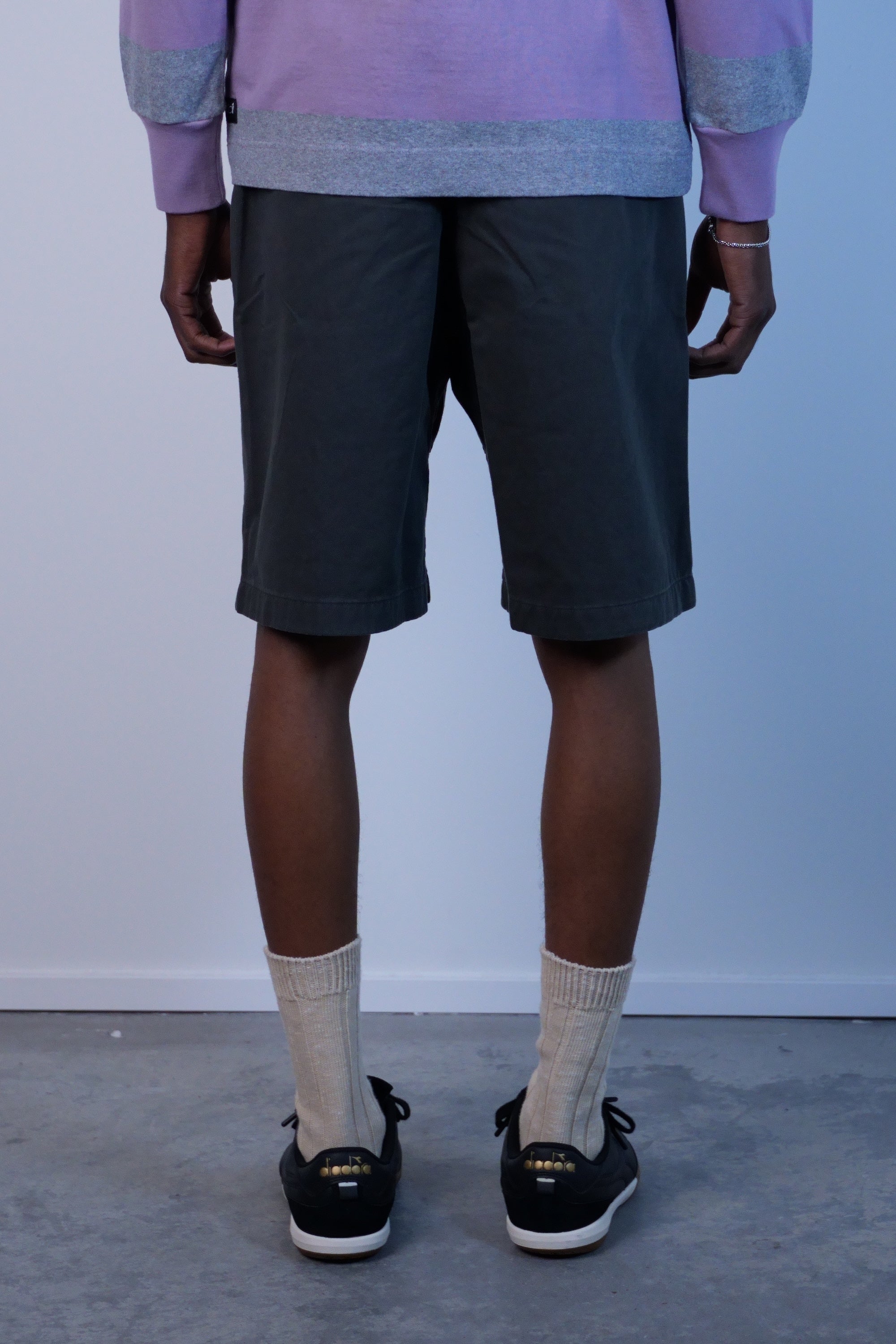 Woven G-Short Smokey Grey