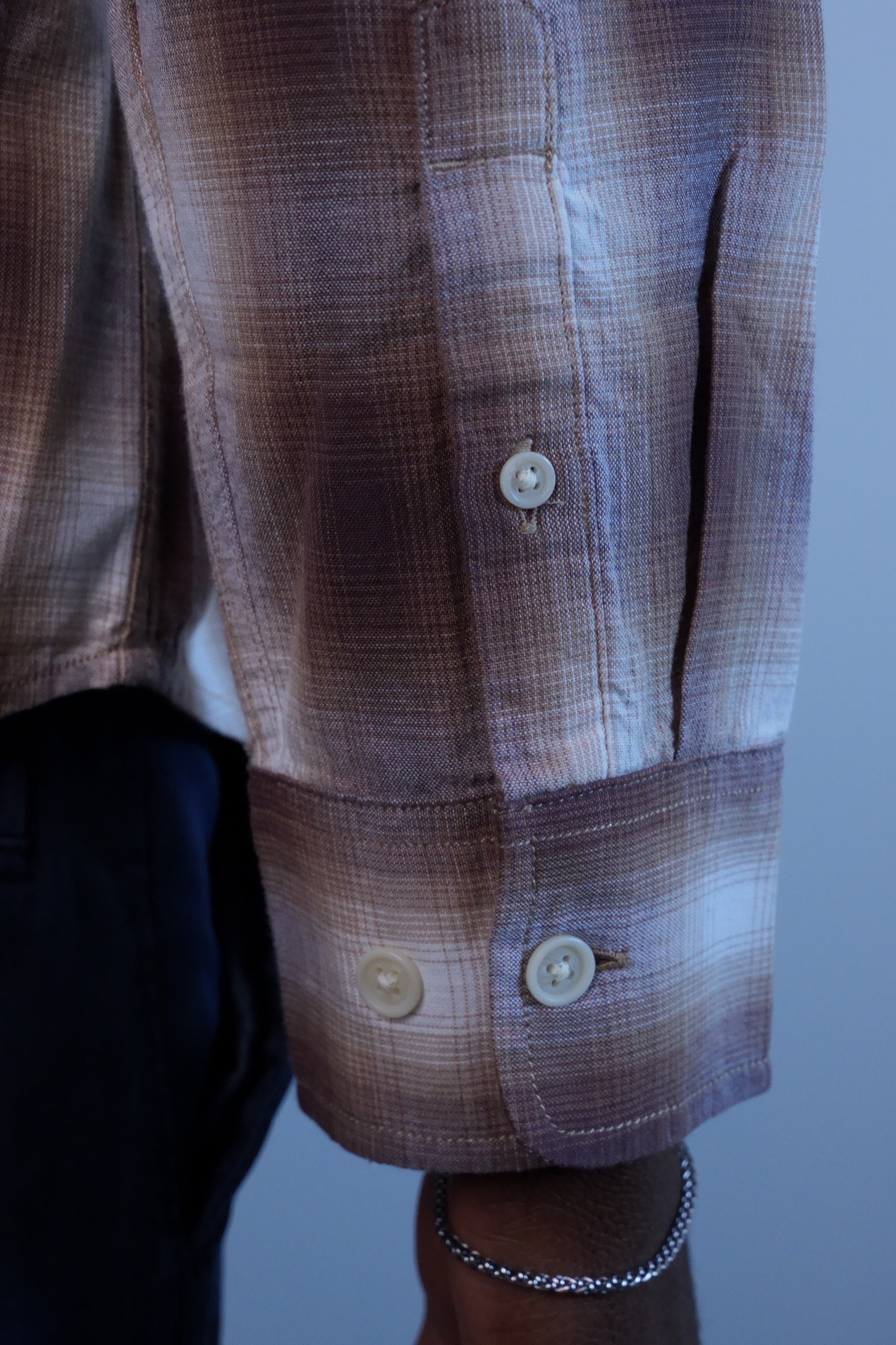 Driftwood Plaid LS