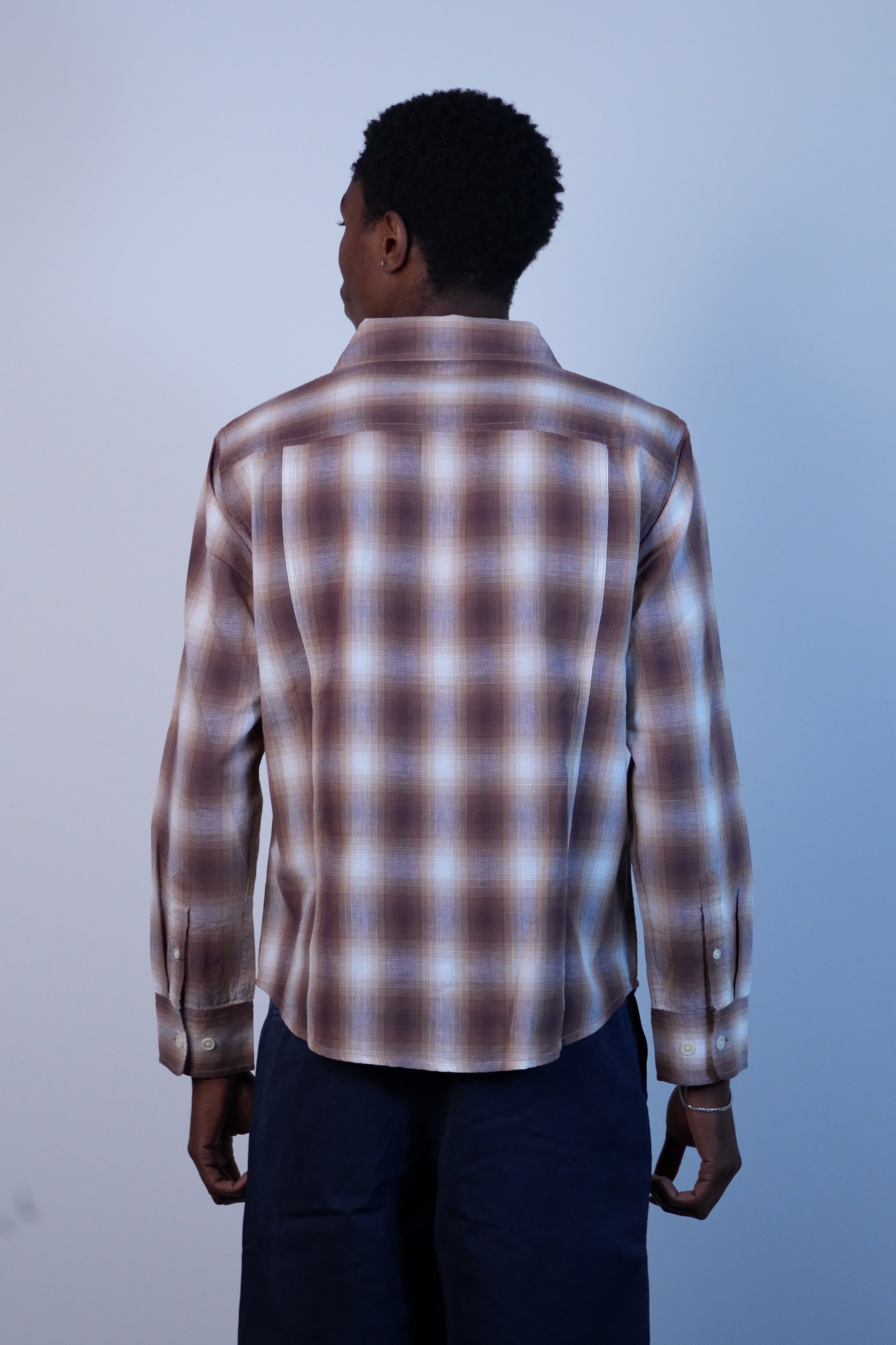 Driftwood Plaid LS