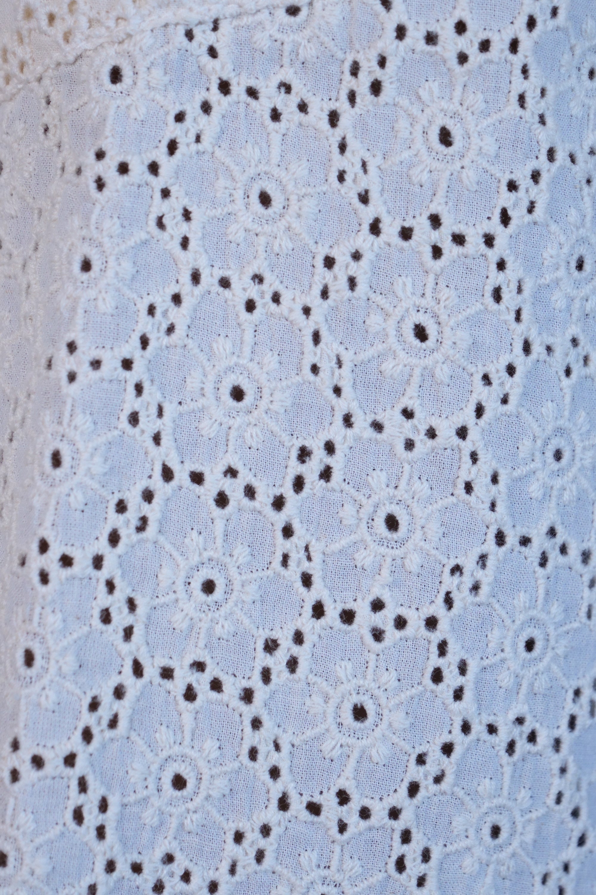 Floral Lace SS Camp Natural