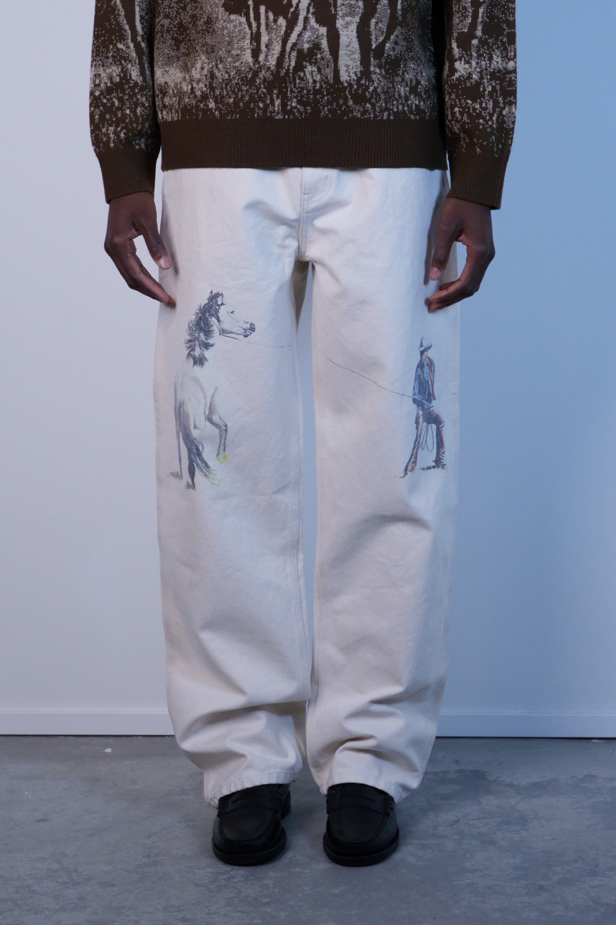 If Not For The Rest Of Time Painters Pant Natural