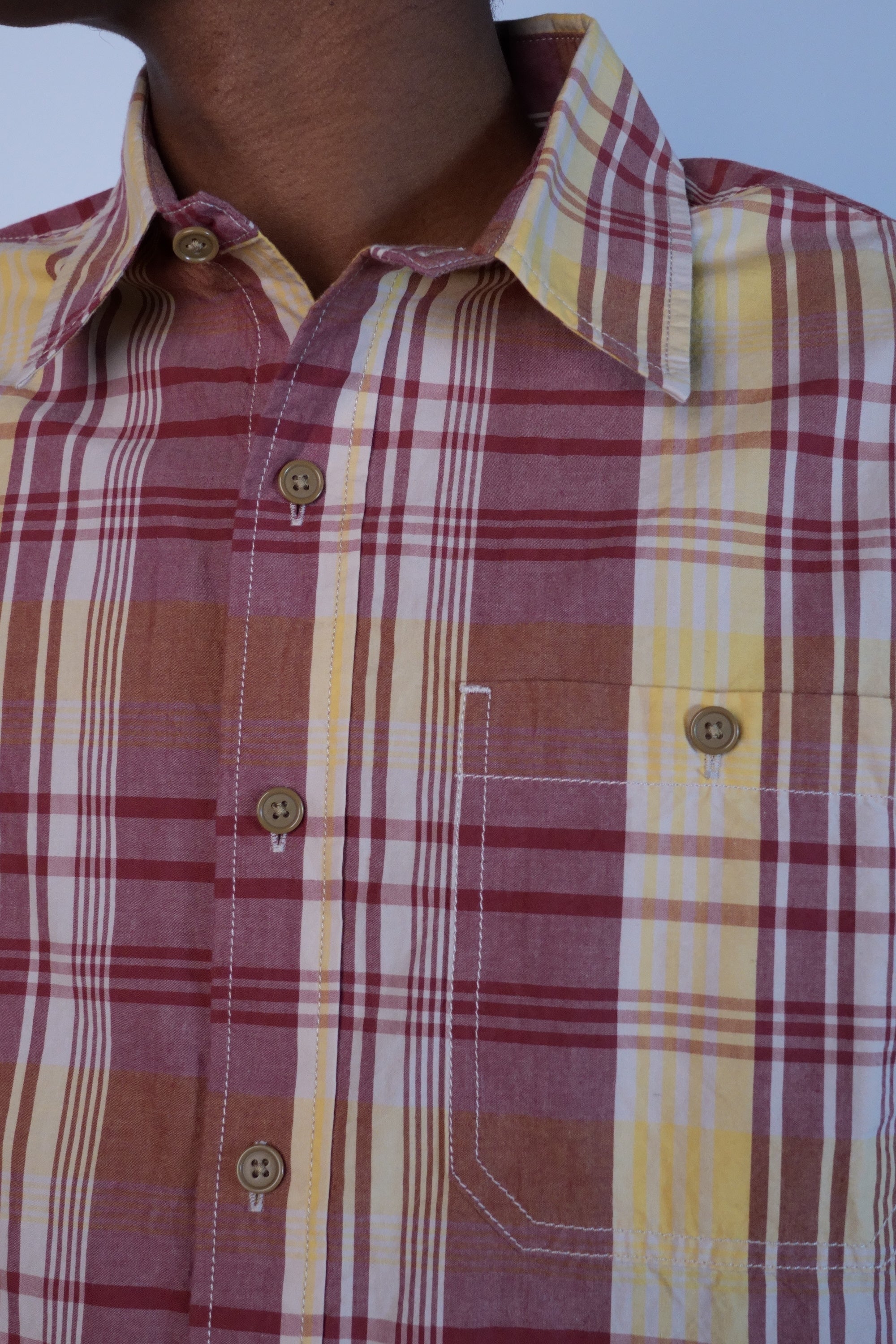 Broadcloth Stance Shirt Mustard