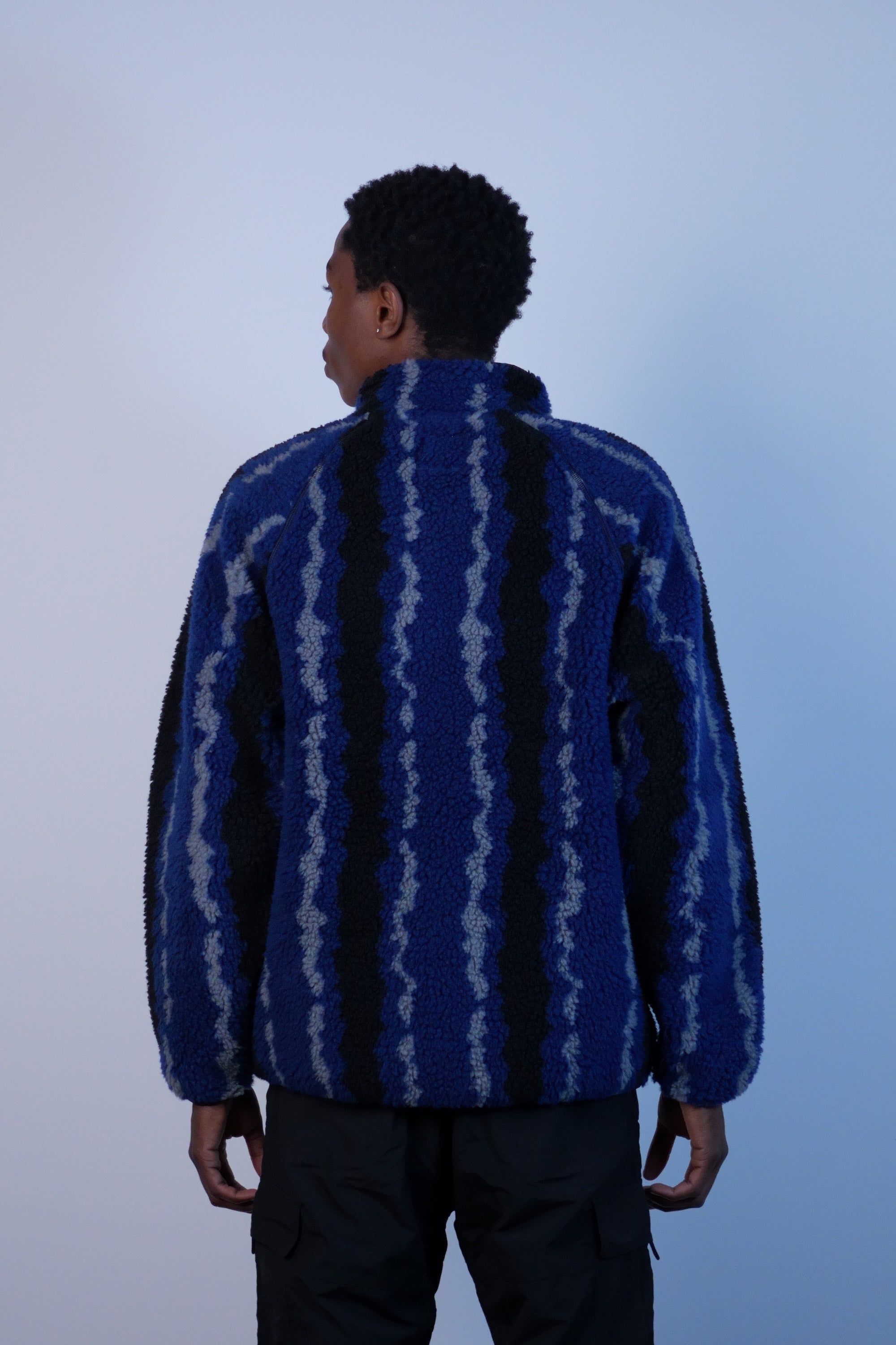 Ripple Sherpa Jacket Navy