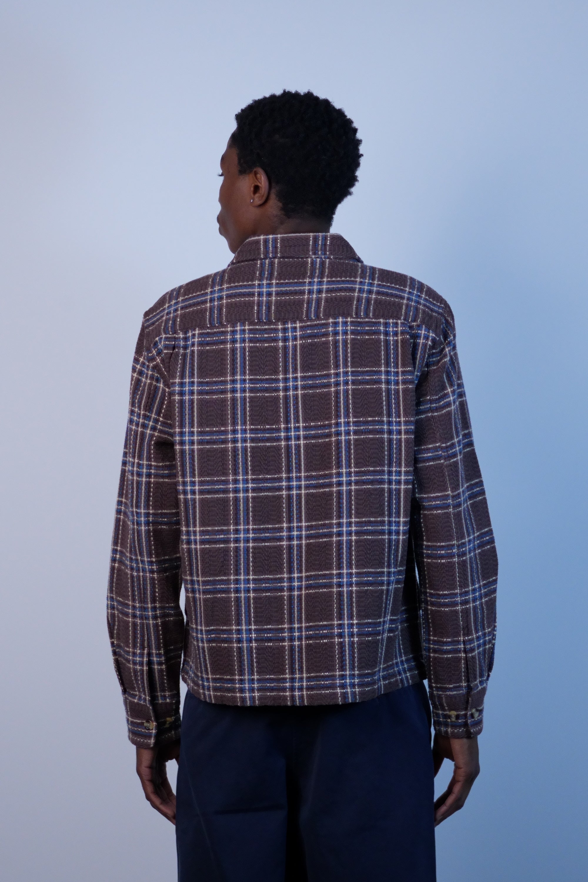 Venice Plaid Zip Jacket