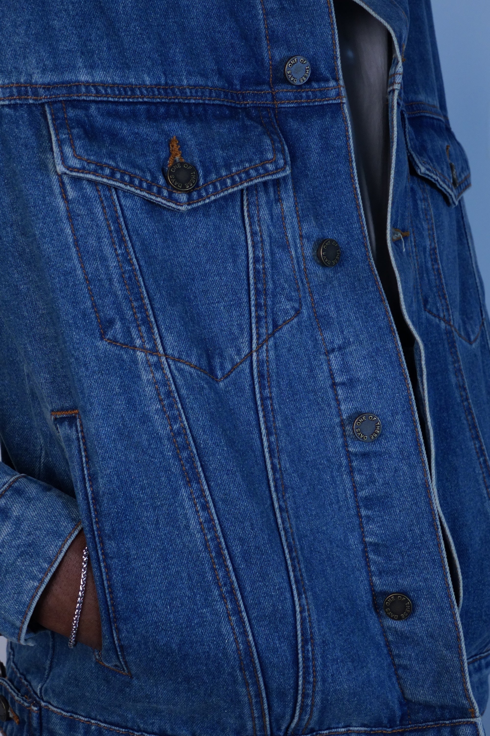 Denim Trucker Jacket Washed Indigo