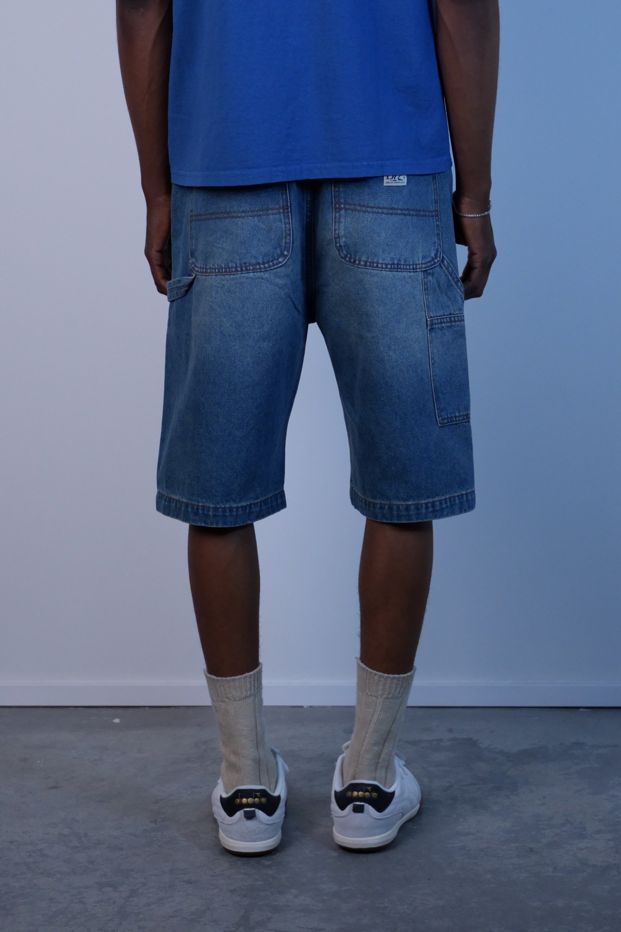 Denim Painter Shorts Indigo