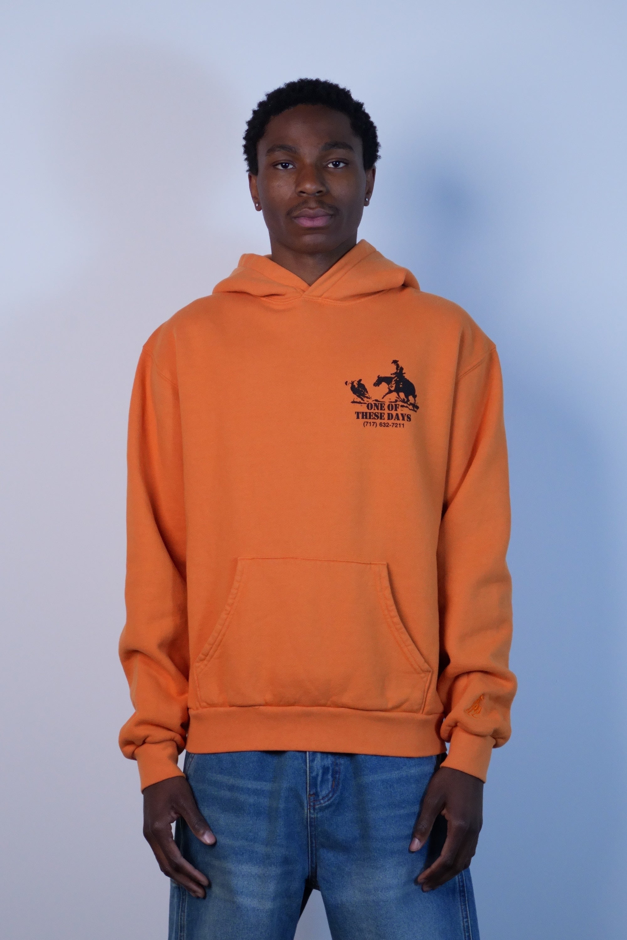 Round Up Pullover Hoodie Orange