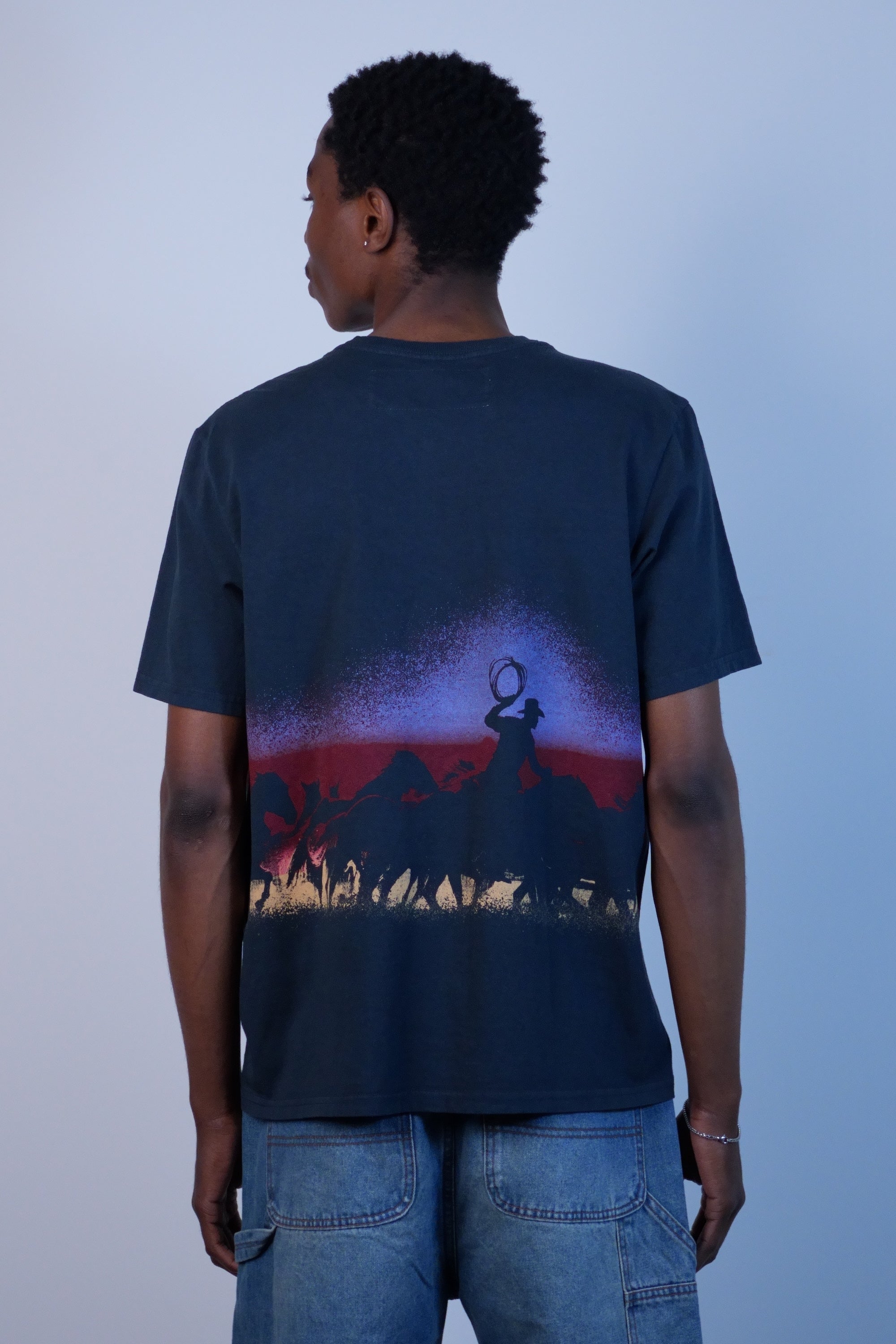 Driftin' Back T-Shirt Hard Washed Black