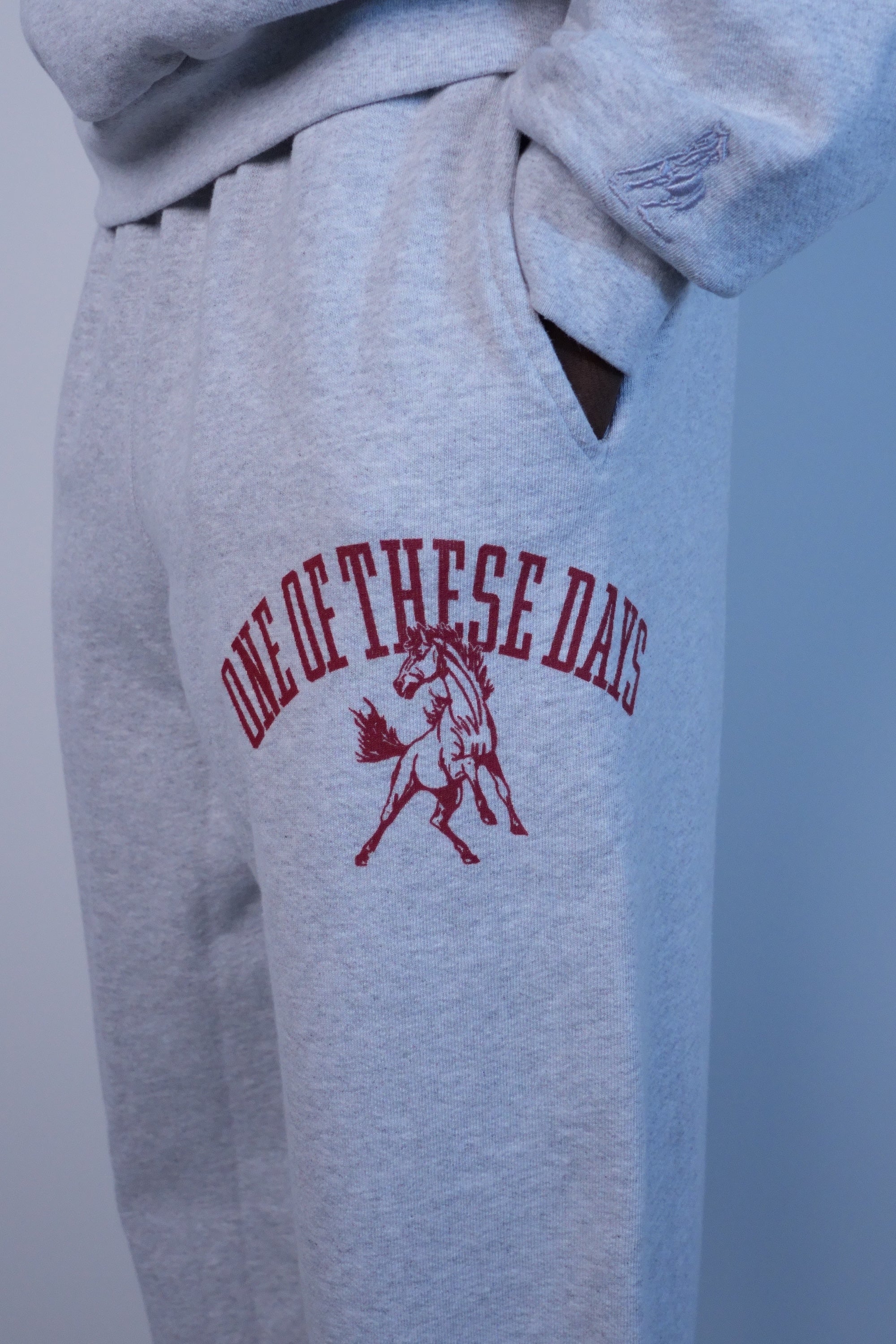 Mustang Athletics Sweatpant Heather Grey