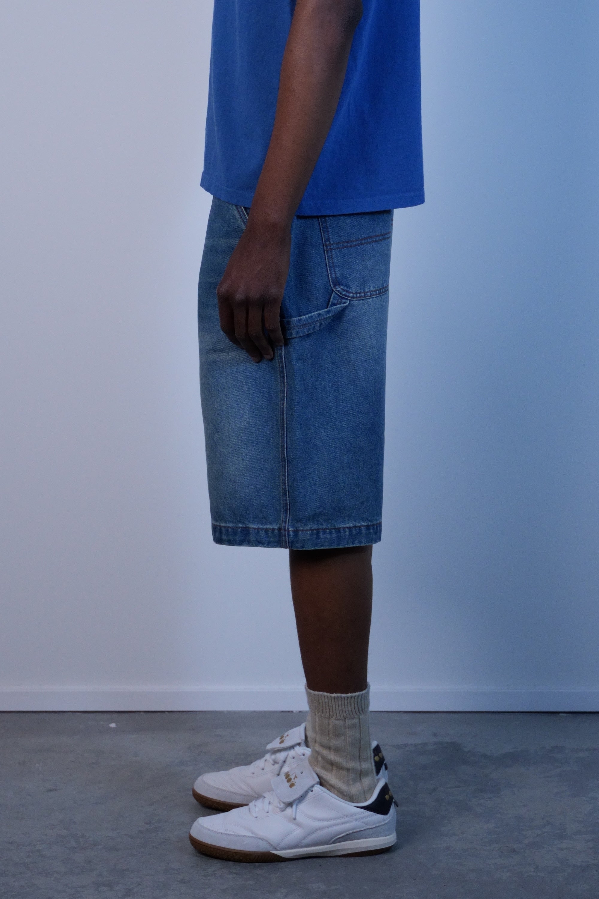 Denim Painter Shorts Indigo