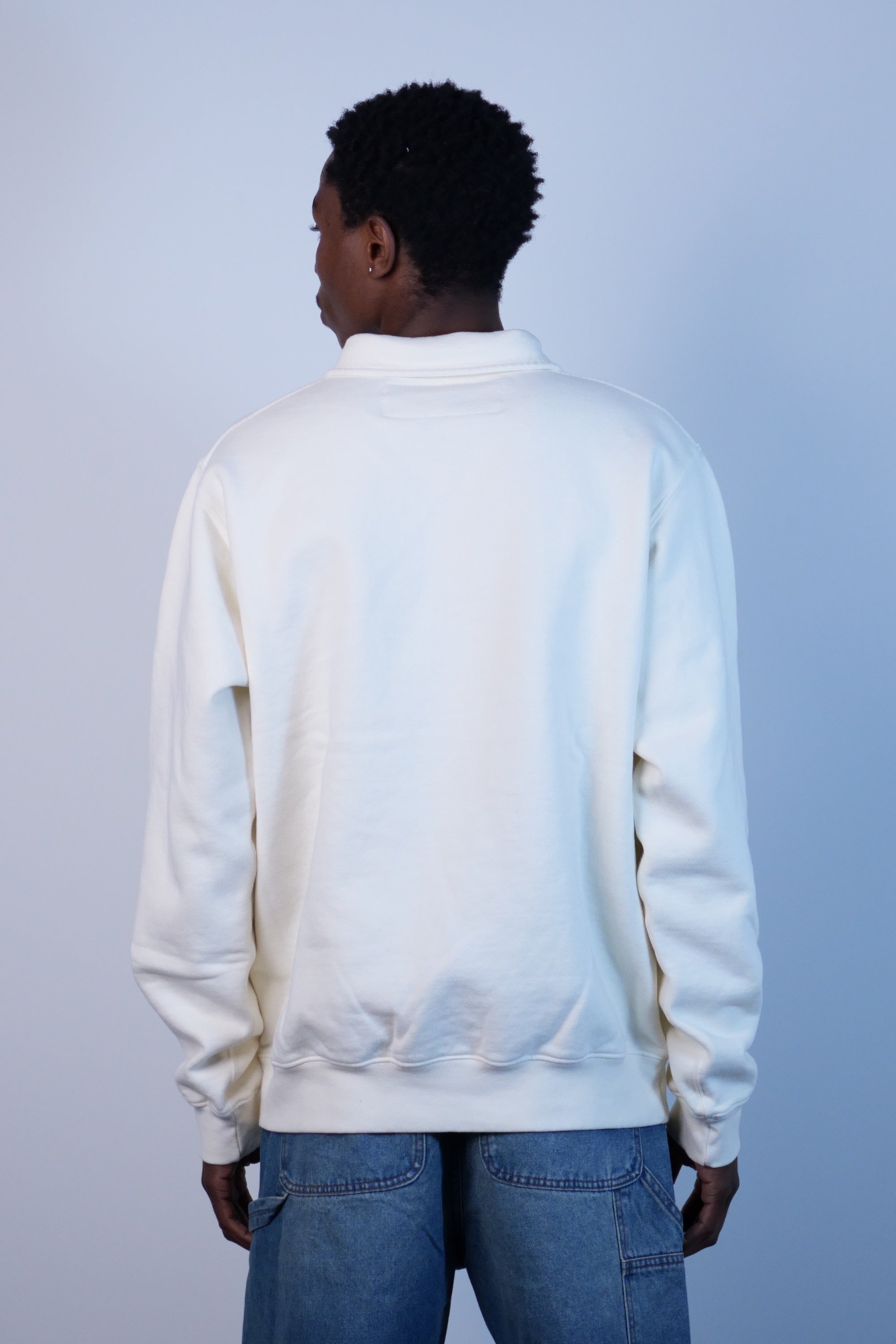 Lasso Sport Quarter Zip Bone