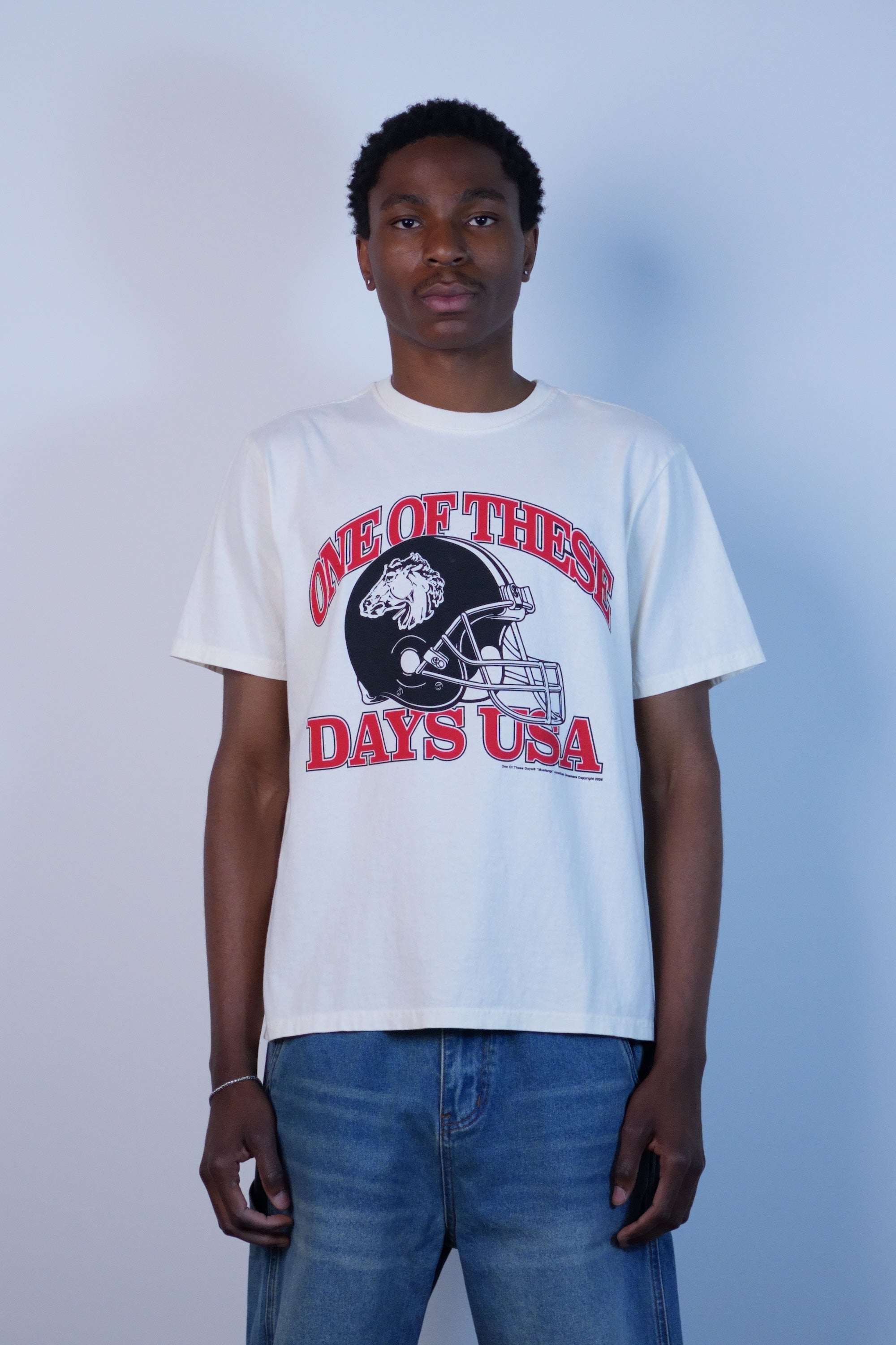 Days USA T-Shirt Bone