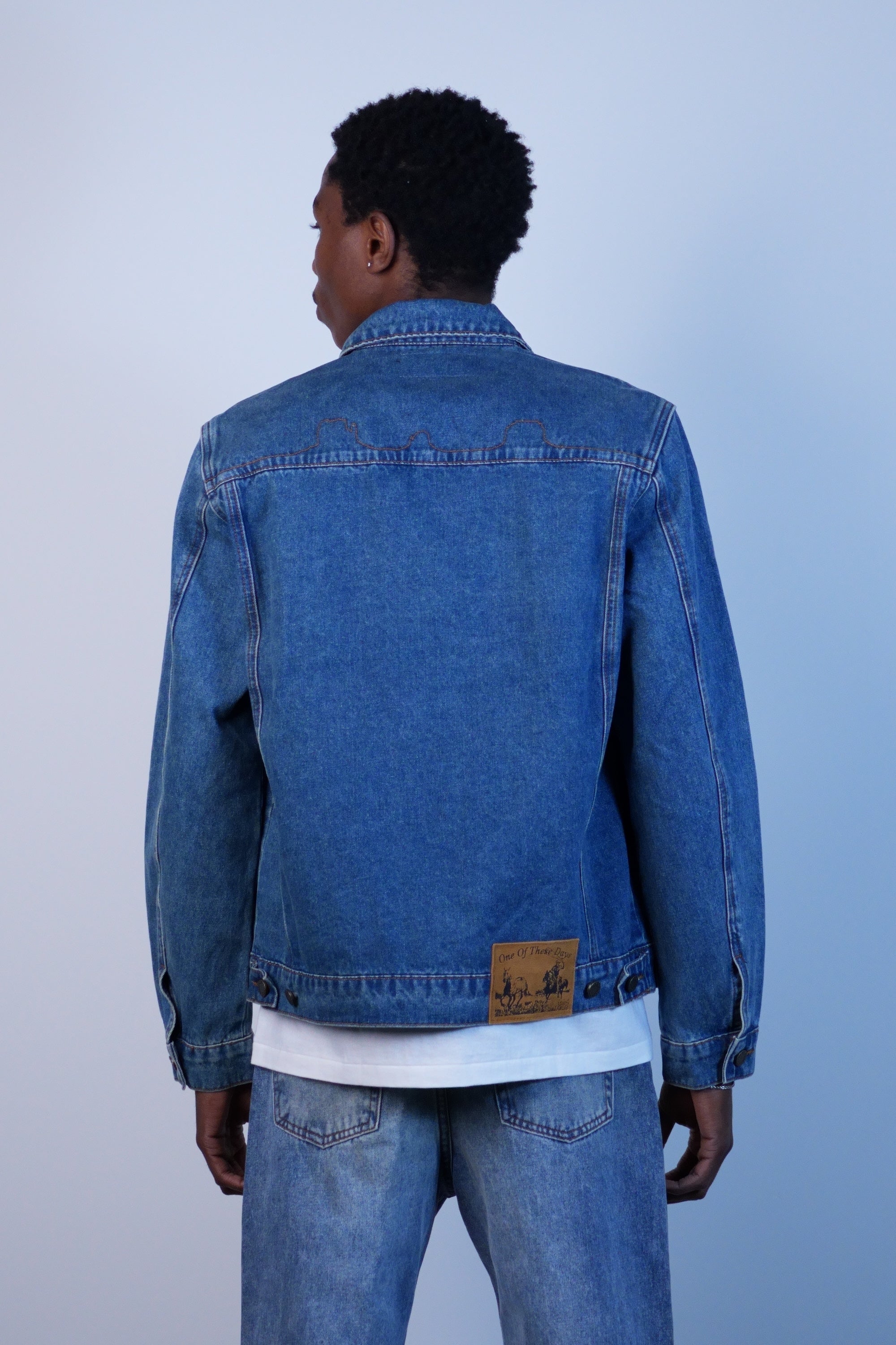 Denim Trucker Jacket Washed Indigo