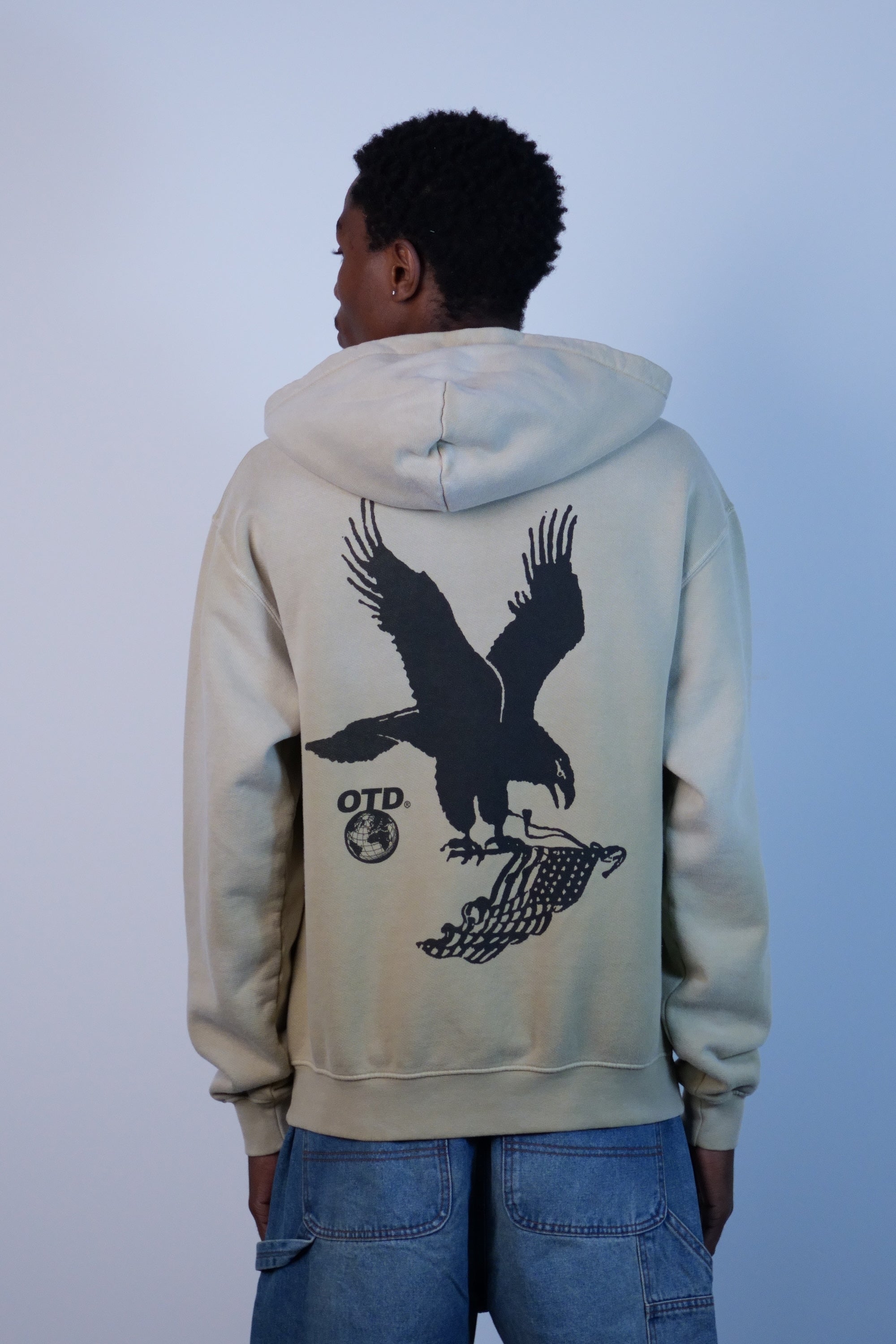 Where Eagles Dare Zip Hoodie Sand