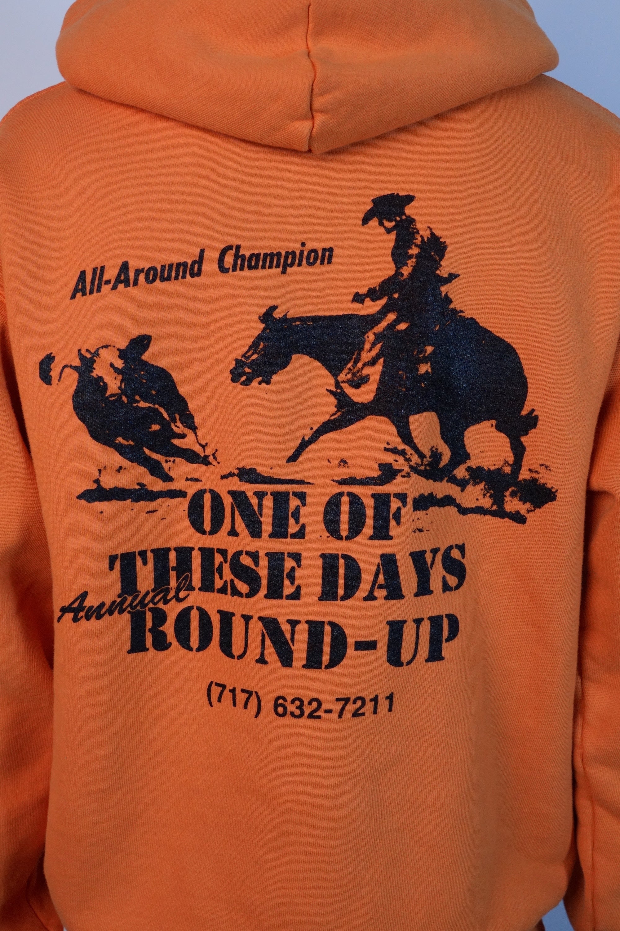 Round Up Pullover Hoodie Orange