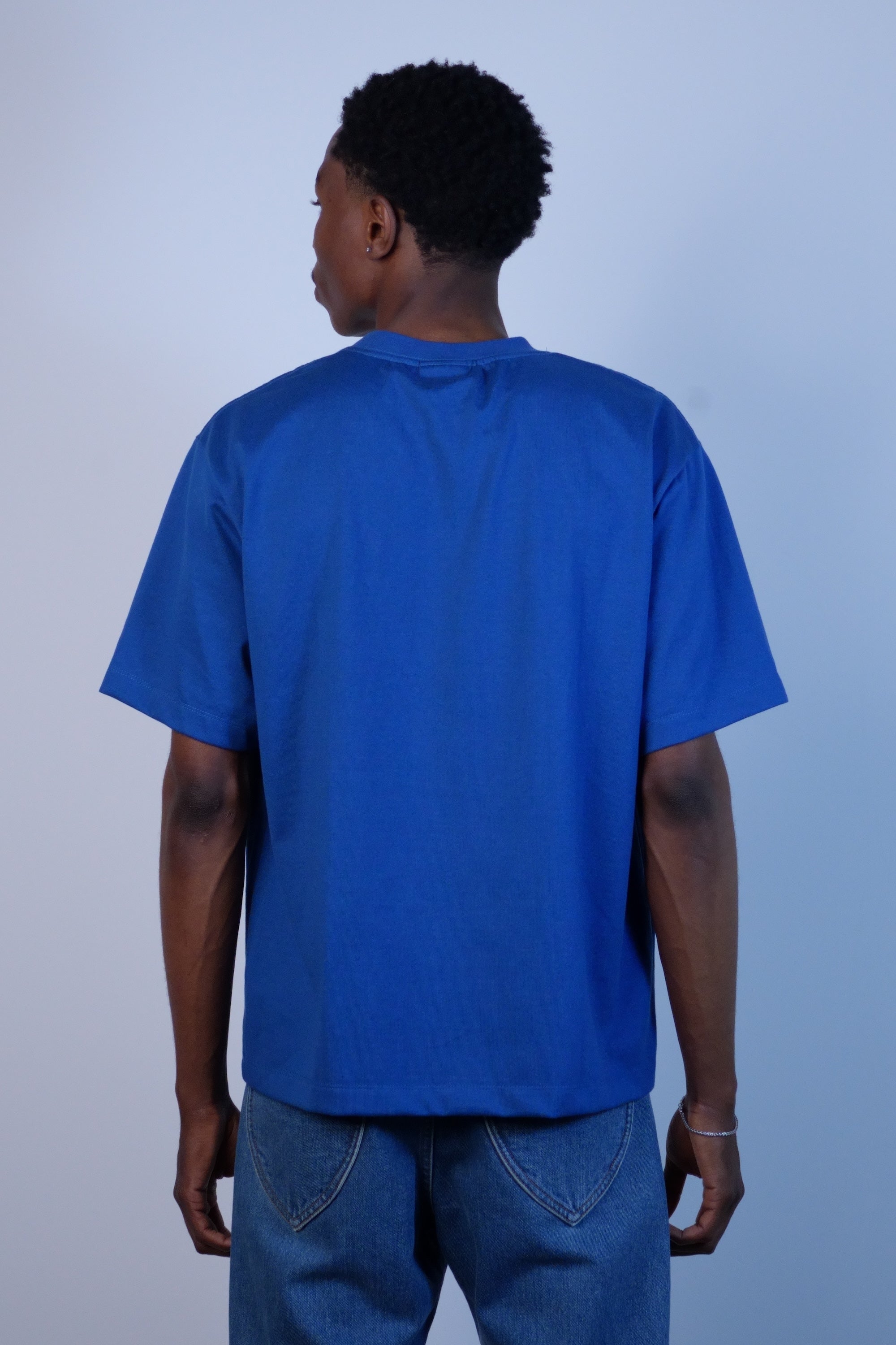 Printed T-Shirt Blue