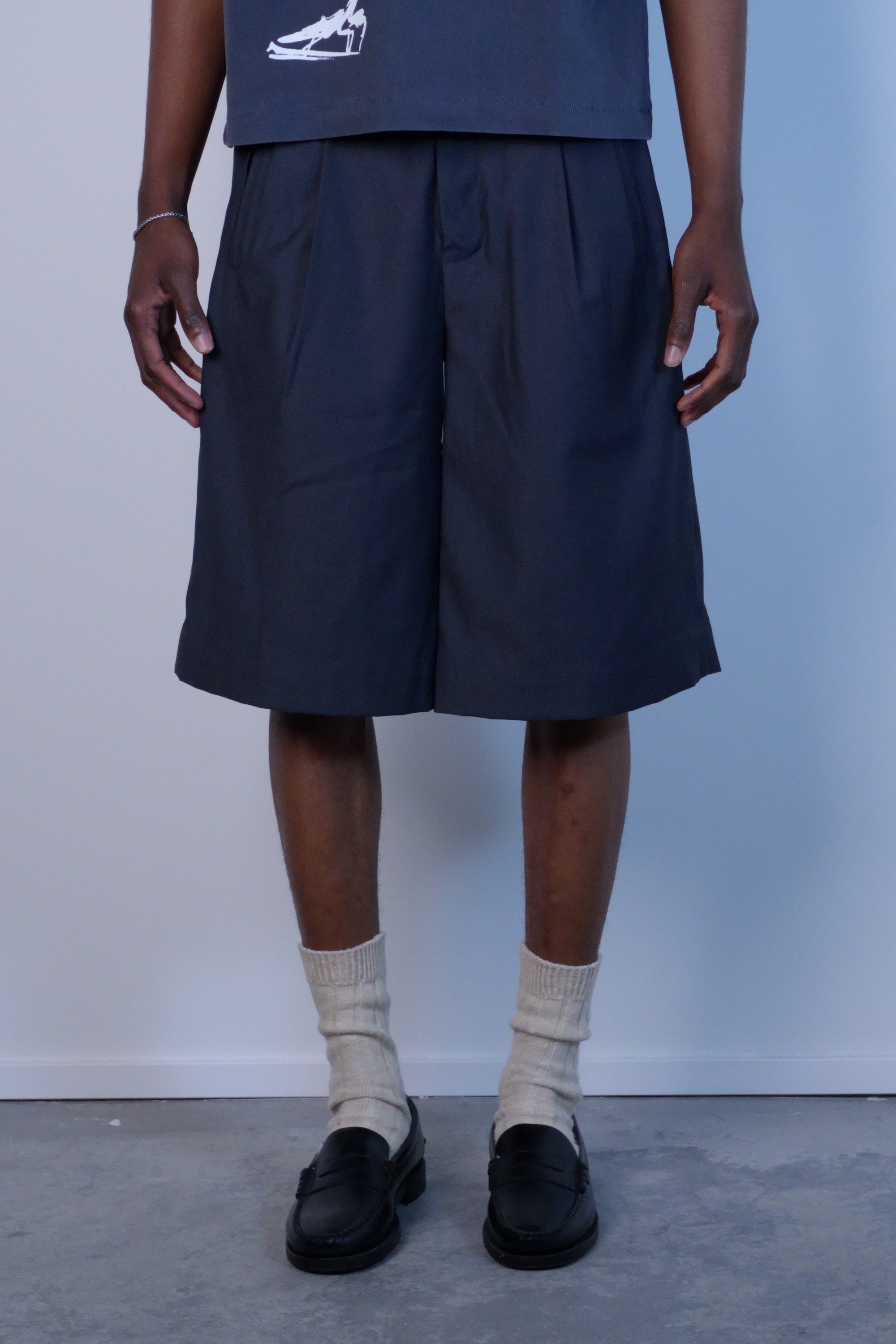 Hollywood Waist Shorts Black