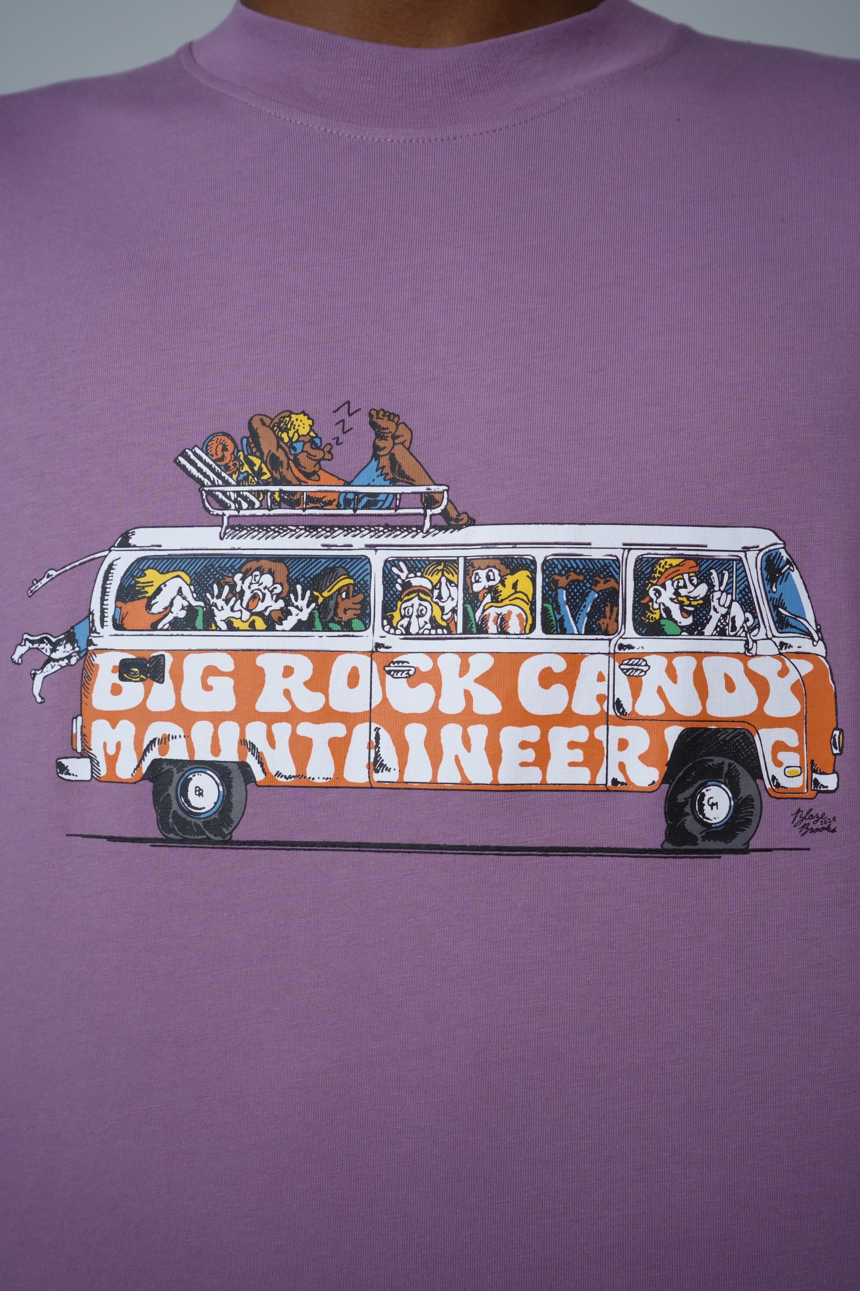Ramblin' Van Tee Huckleberry