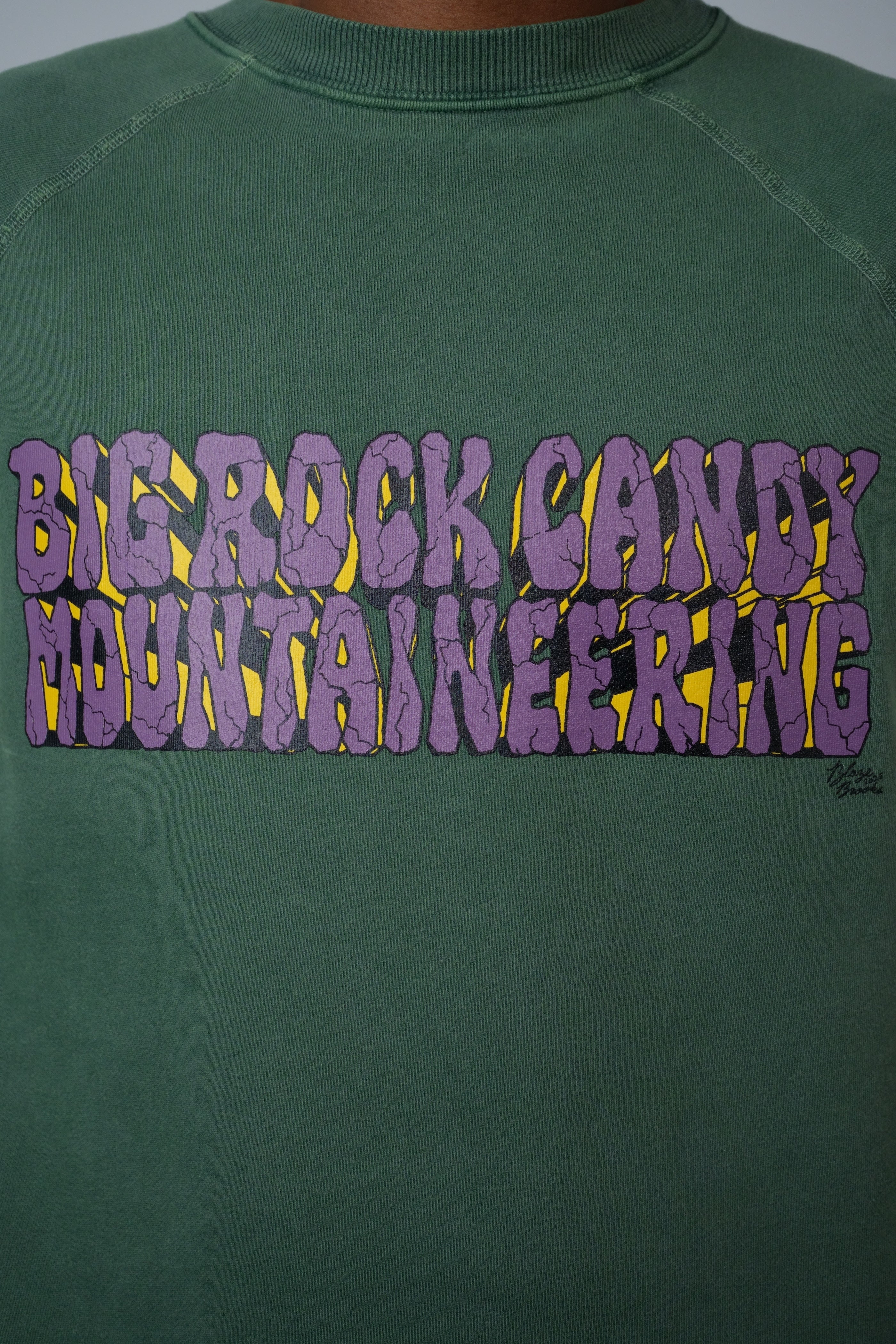 Boulder Logo Chop Top Artichoke
