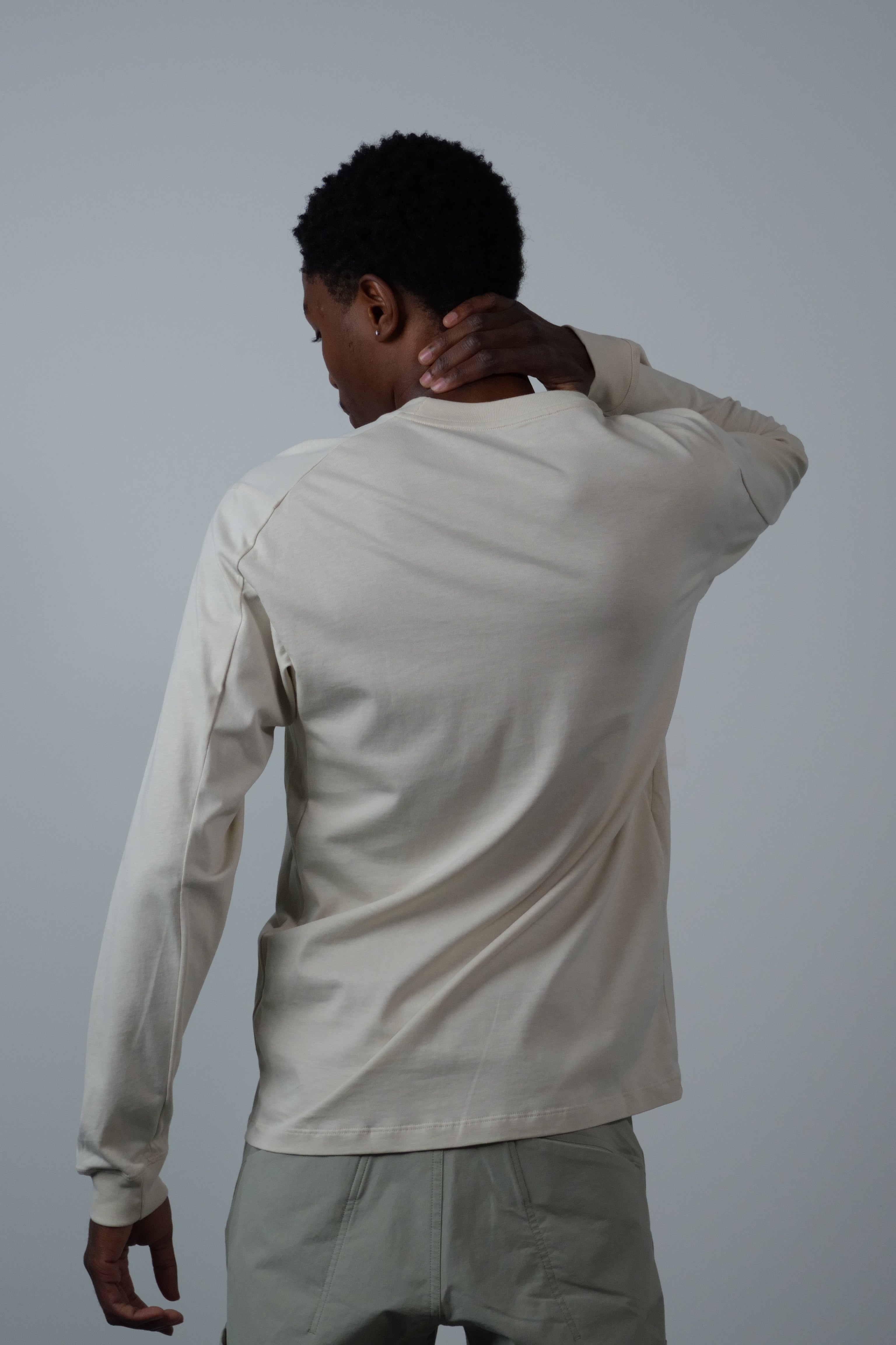 Kragg SL Cotton LS Sea Salt
