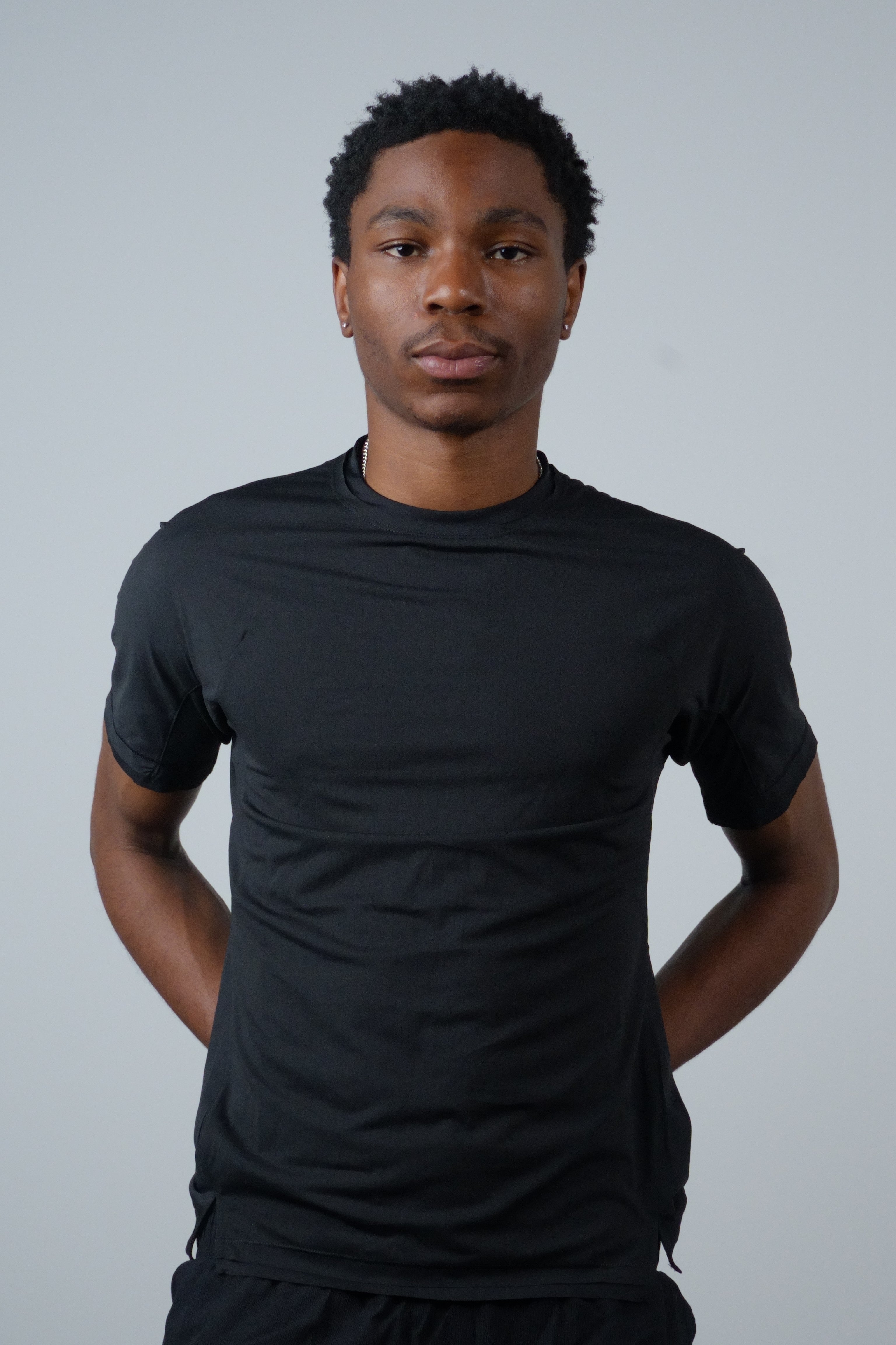 Run SS Tee Black