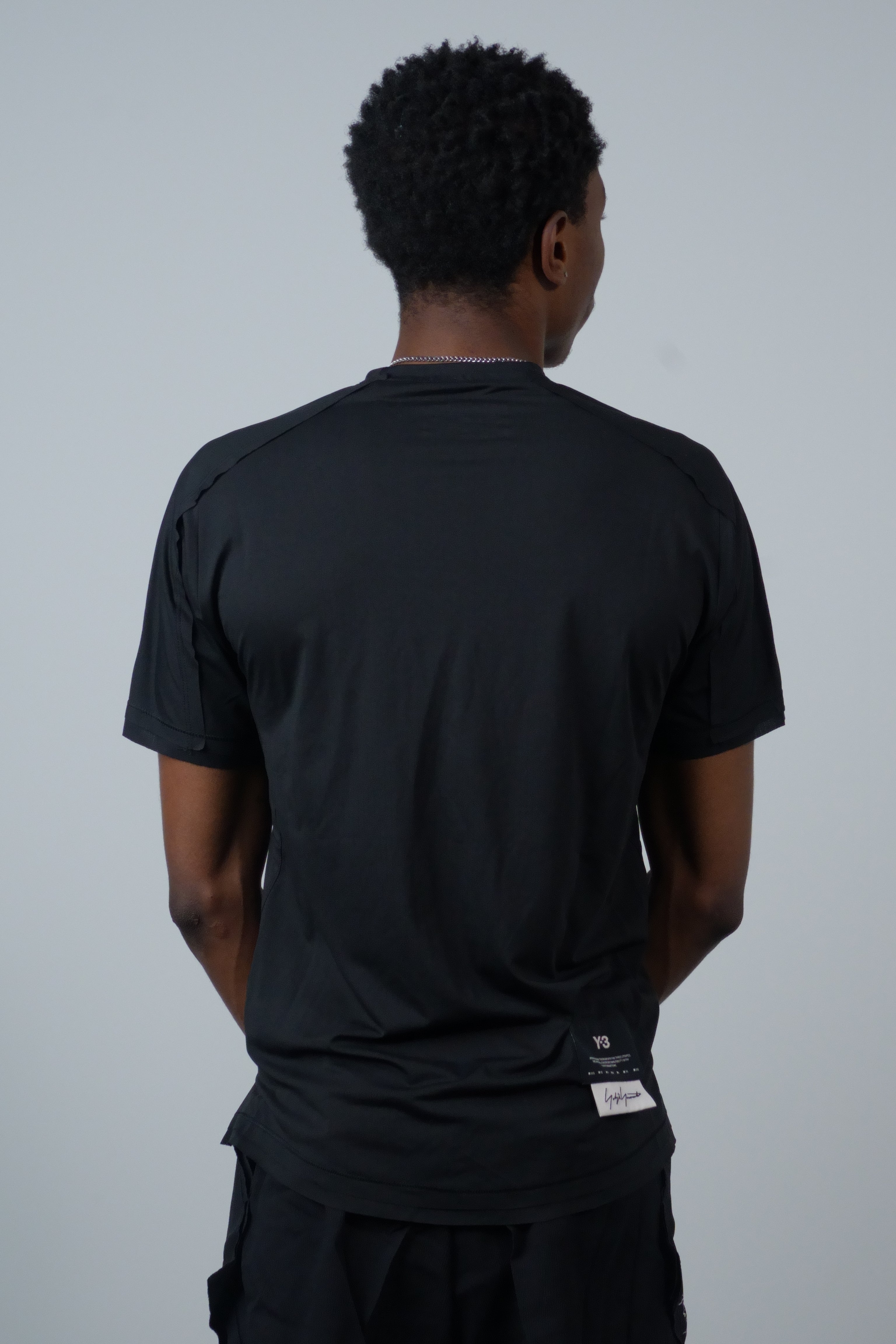 Run SS Tee Black