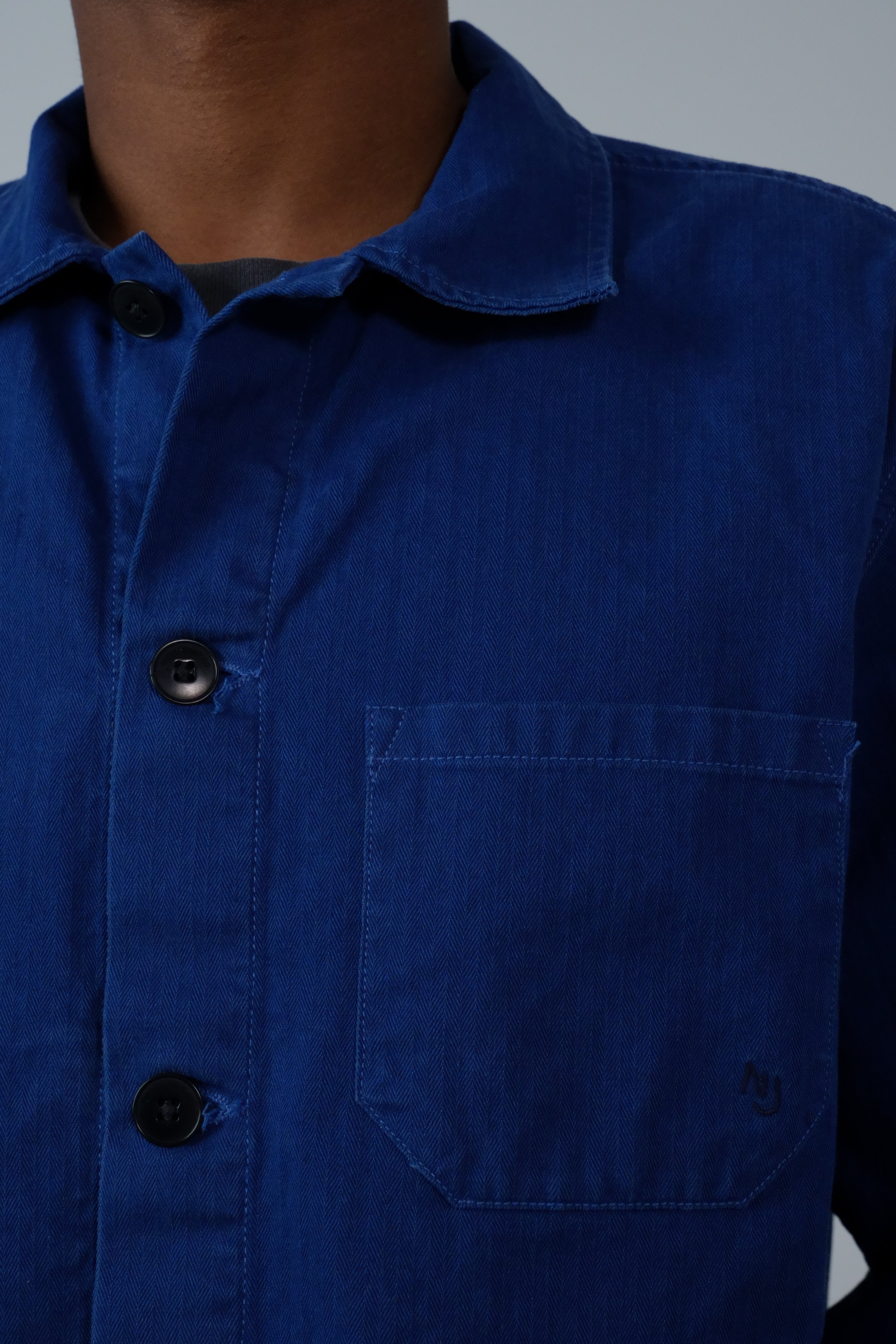 Buddy Herringbone Chore Jacket Blue