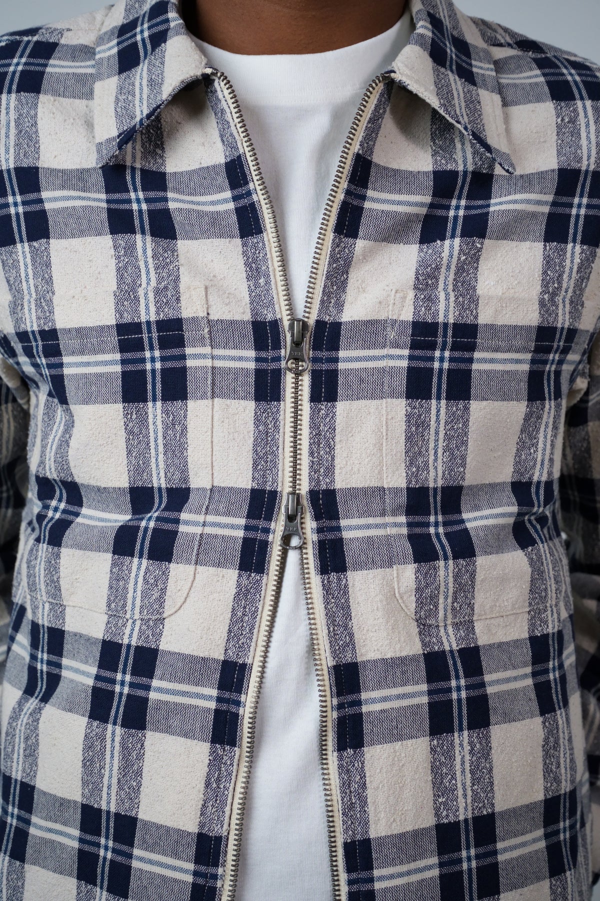 Capricorn Plaid Zip Jacket
