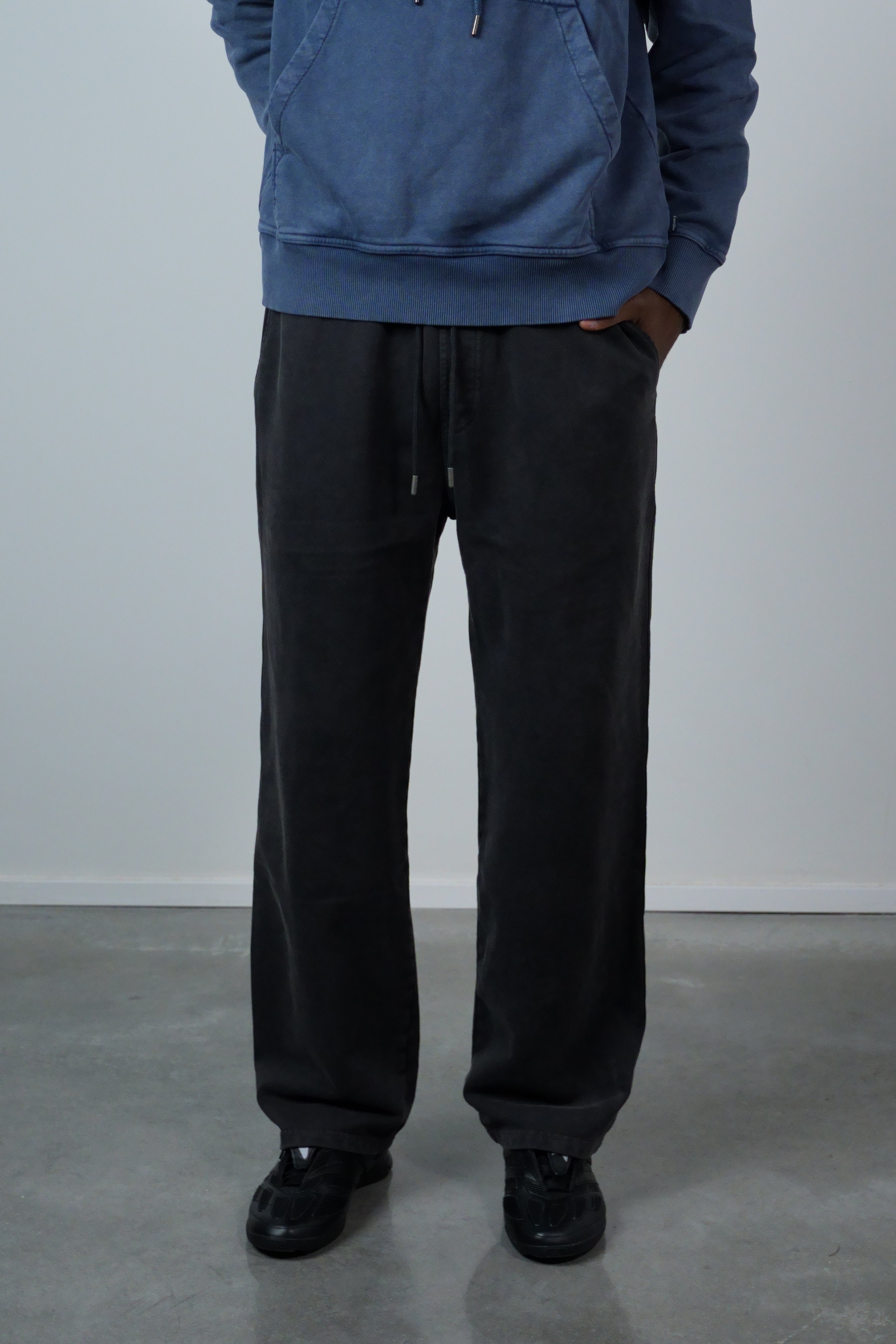 French Terry Sweatpant Black