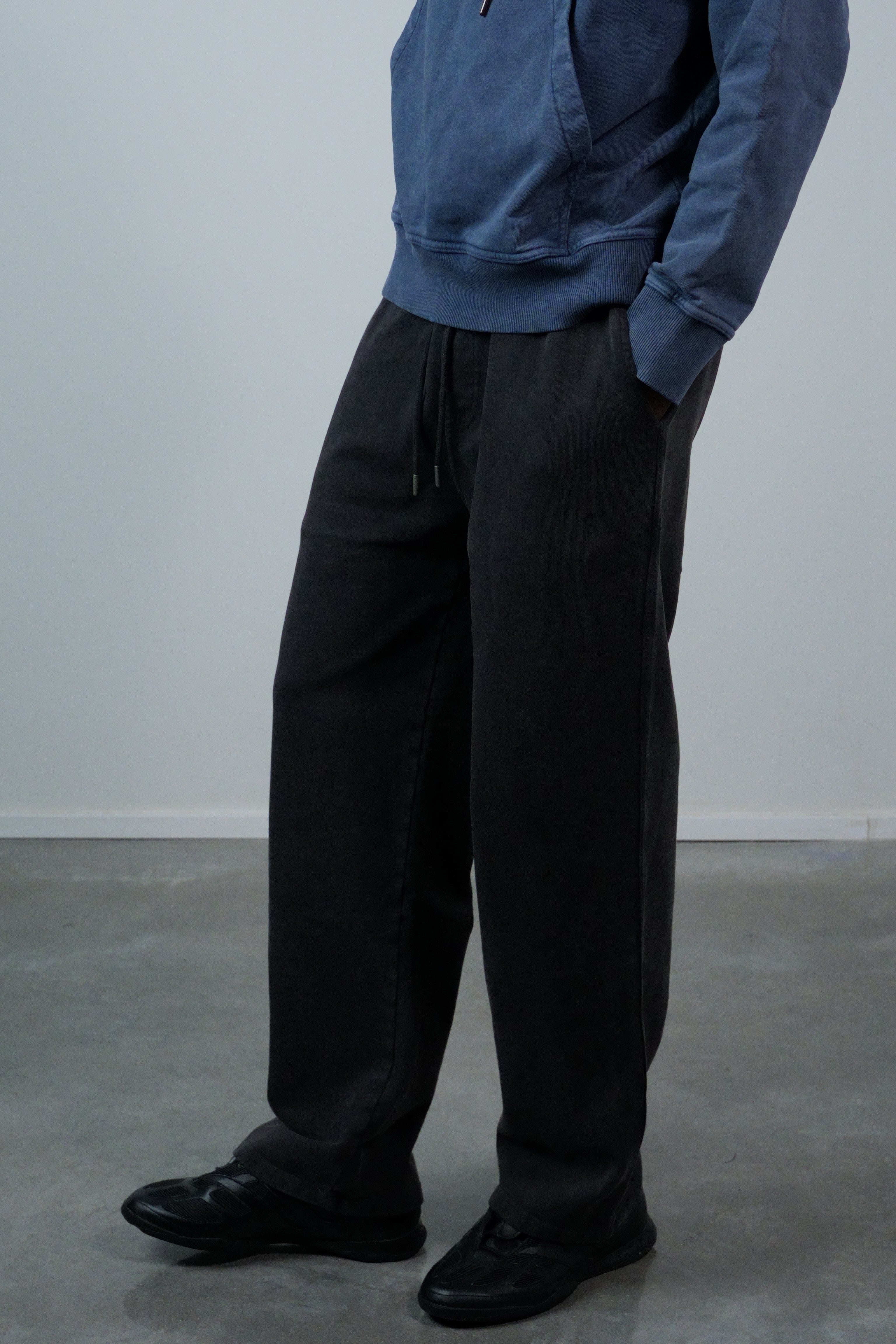 French Terry Sweatpant Black