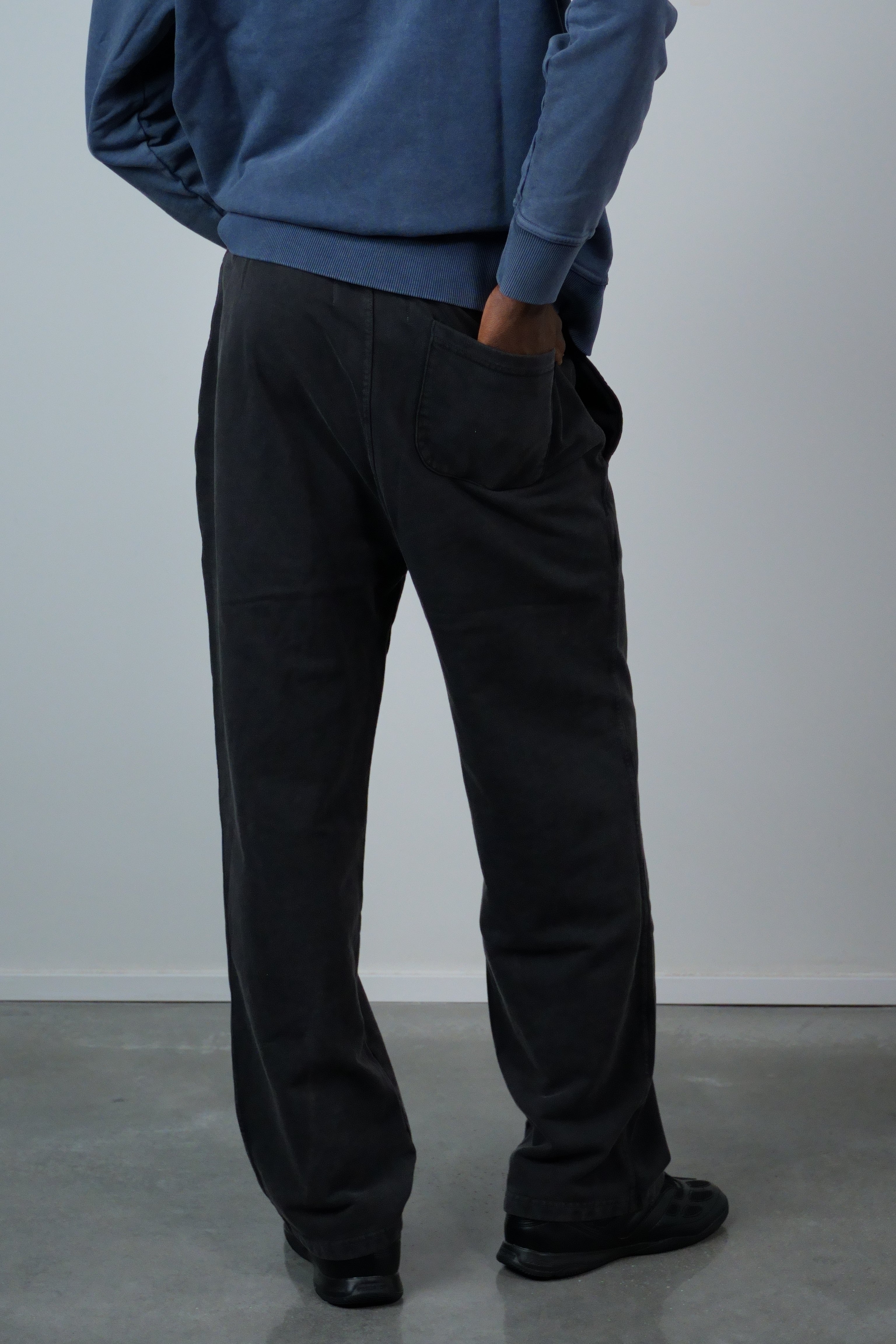French Terry Sweatpant Black