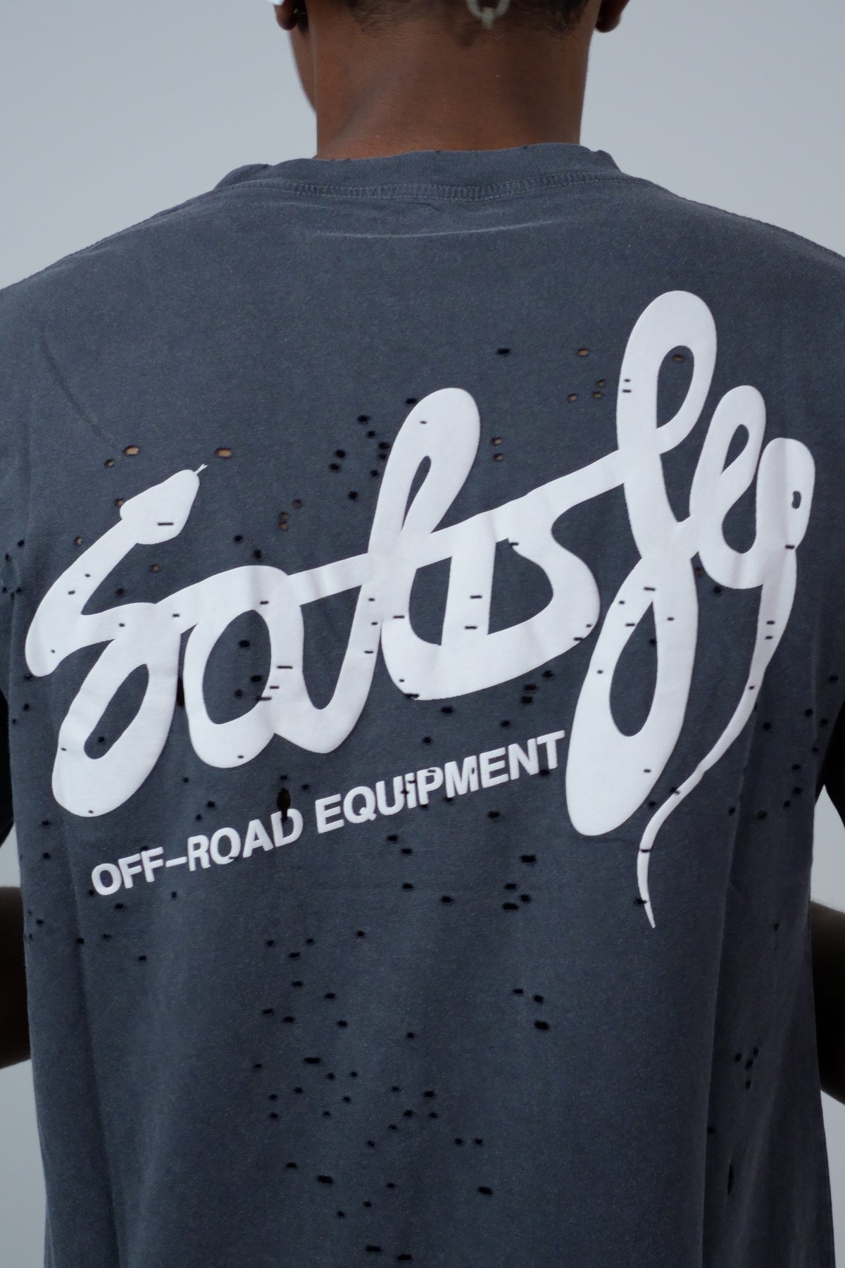 MothTech T-Shirt Aged Black Eagle