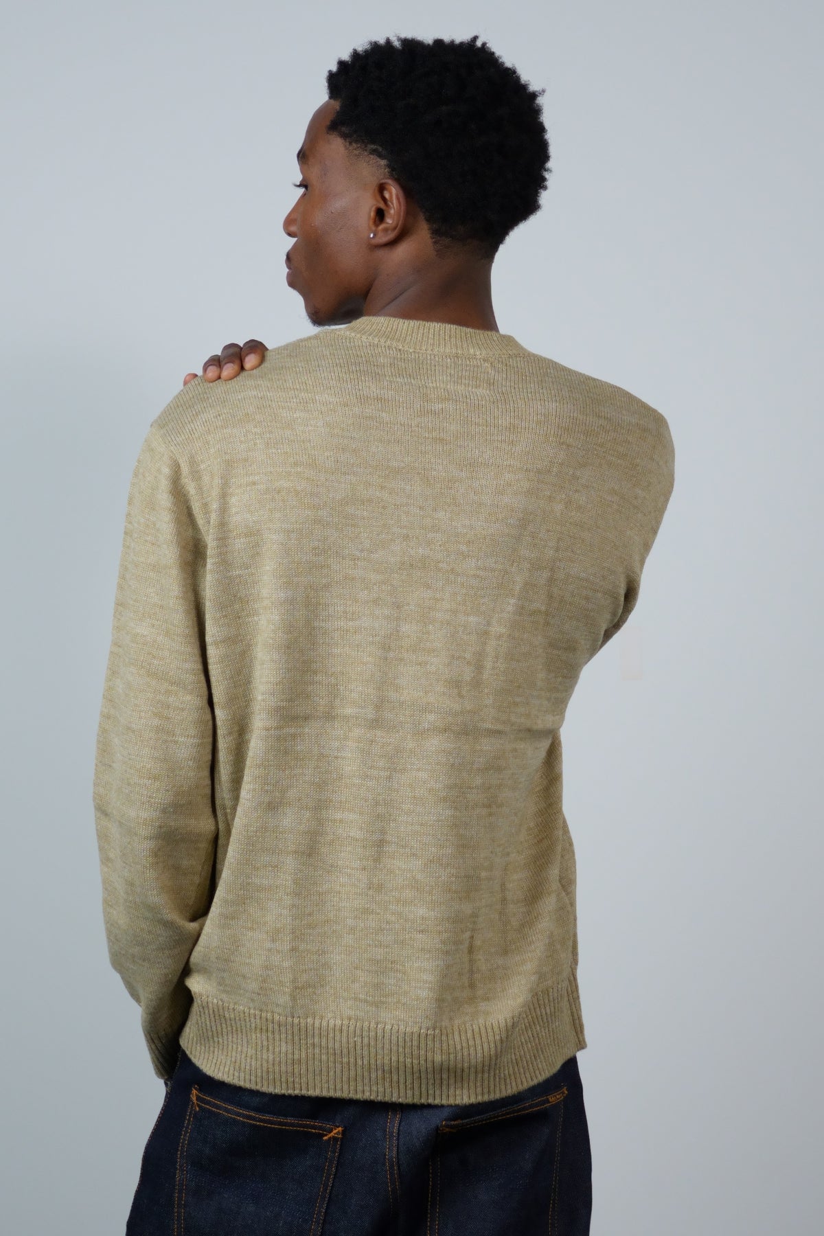 Just For A Moment Knit Sweater Oatmeal