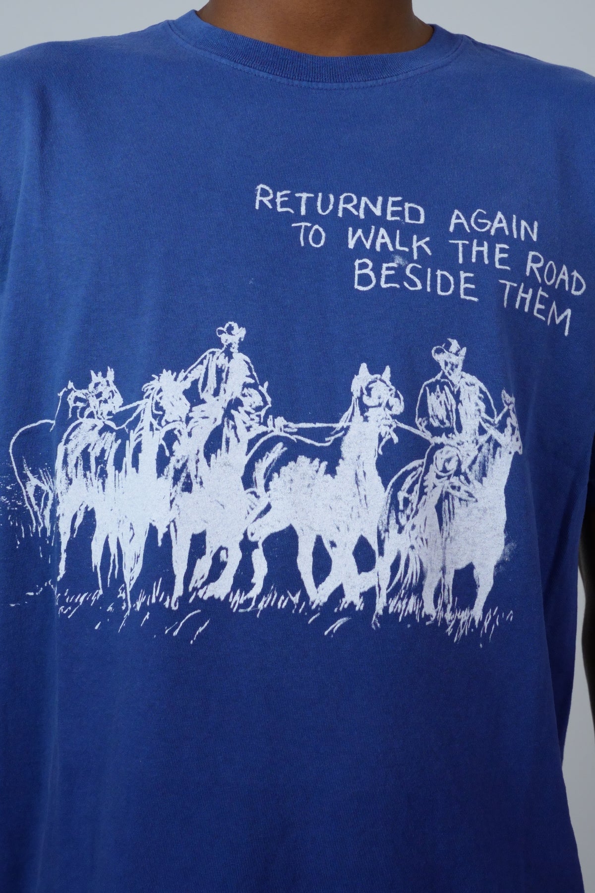 Return Again T-Shirt Sun Faded Navy