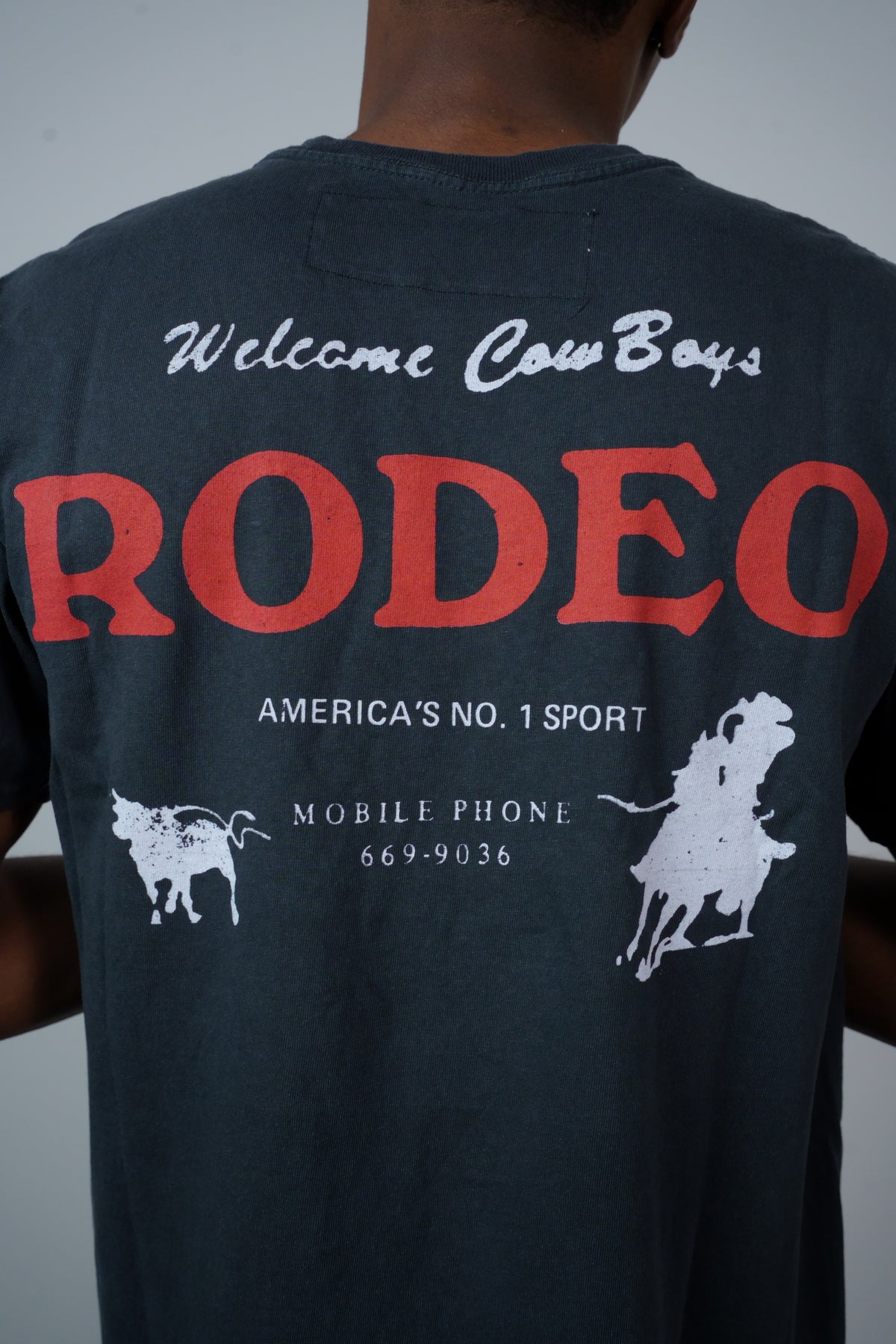 Americas Sport T-Shirt Washed Black
