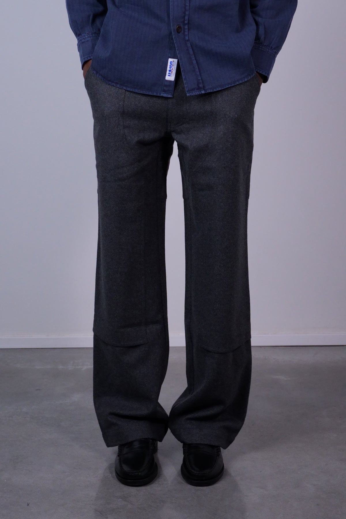 Doubleback Wool Pants Poppy Seed