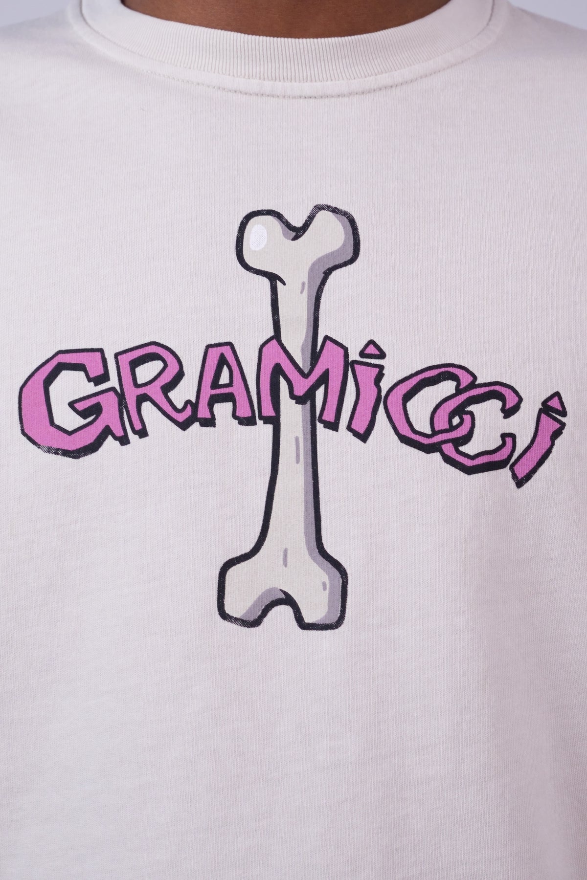 Bone Tee Pigment Dyed Natural