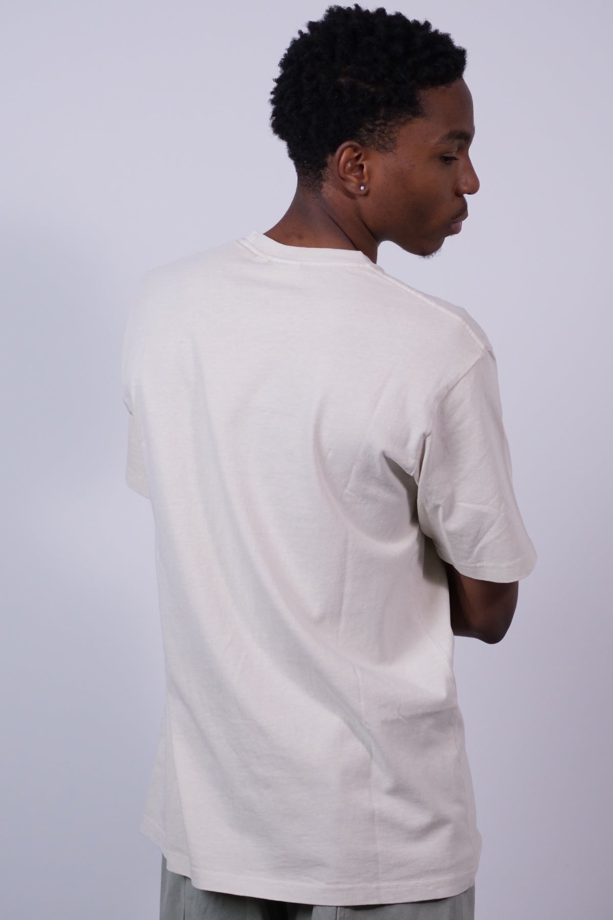 Bone Tee Pigment Dyed Natural
