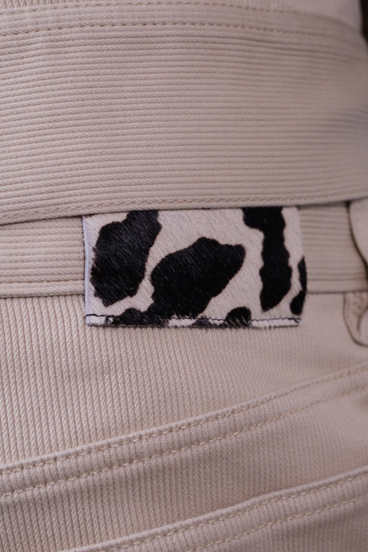 Bedford Cord 5 Pocket Pants Off White