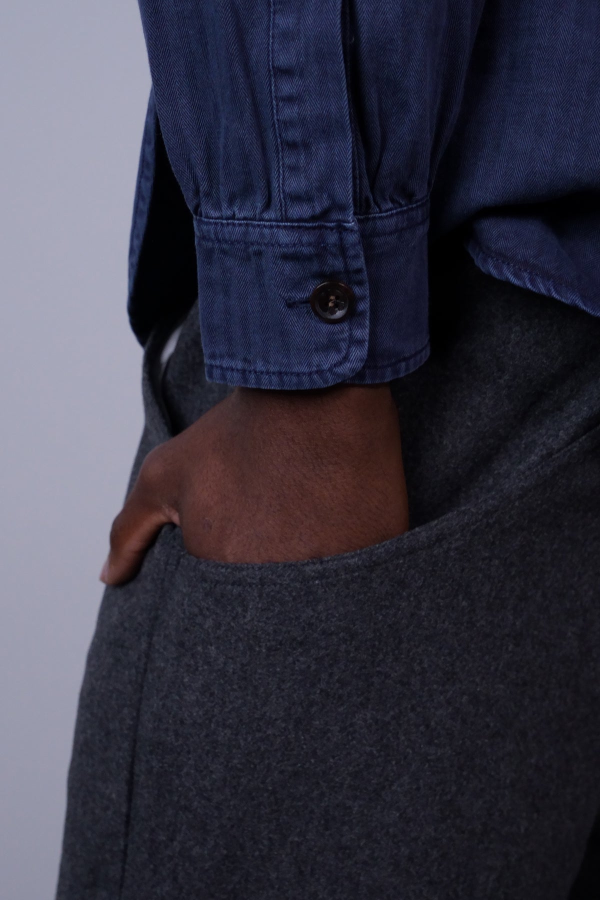 Doubleback Wool Pants Poppy Seed