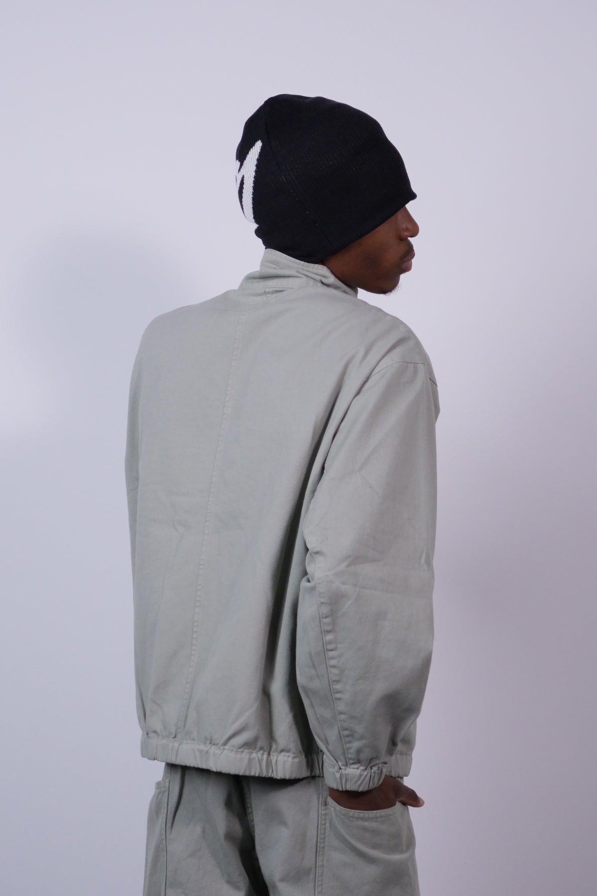 Twill-Around Jacket Dried Sage