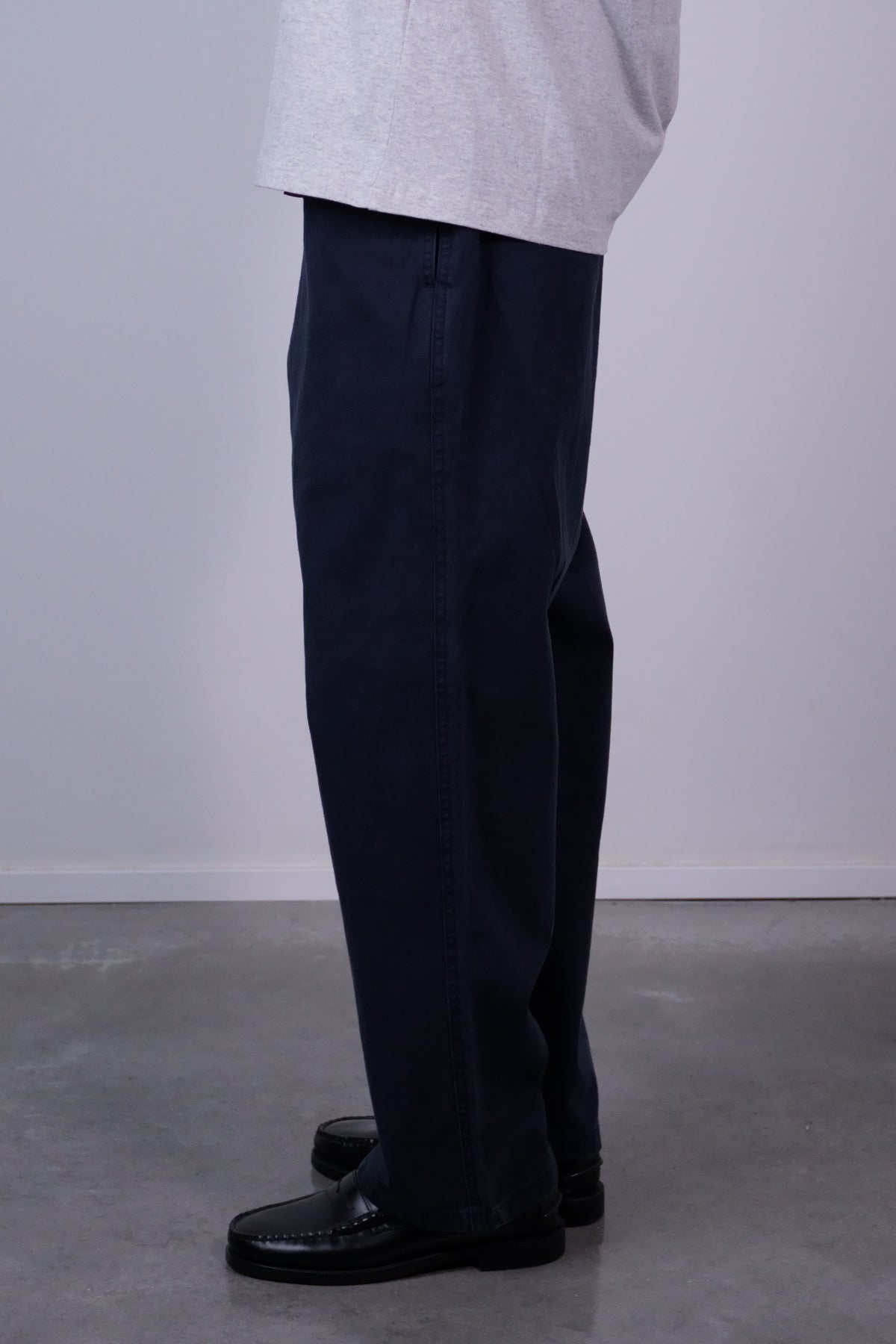 Gramicci Pant Striaght Fit Double Navy