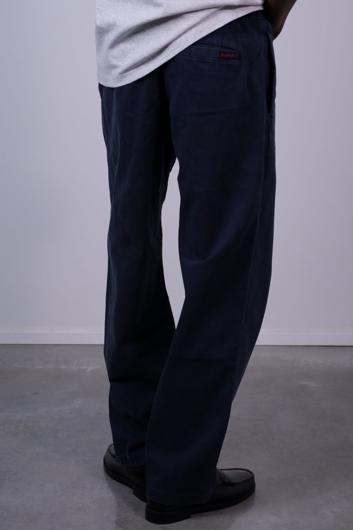 Gramicci Pant Striaght Fit Double Navy